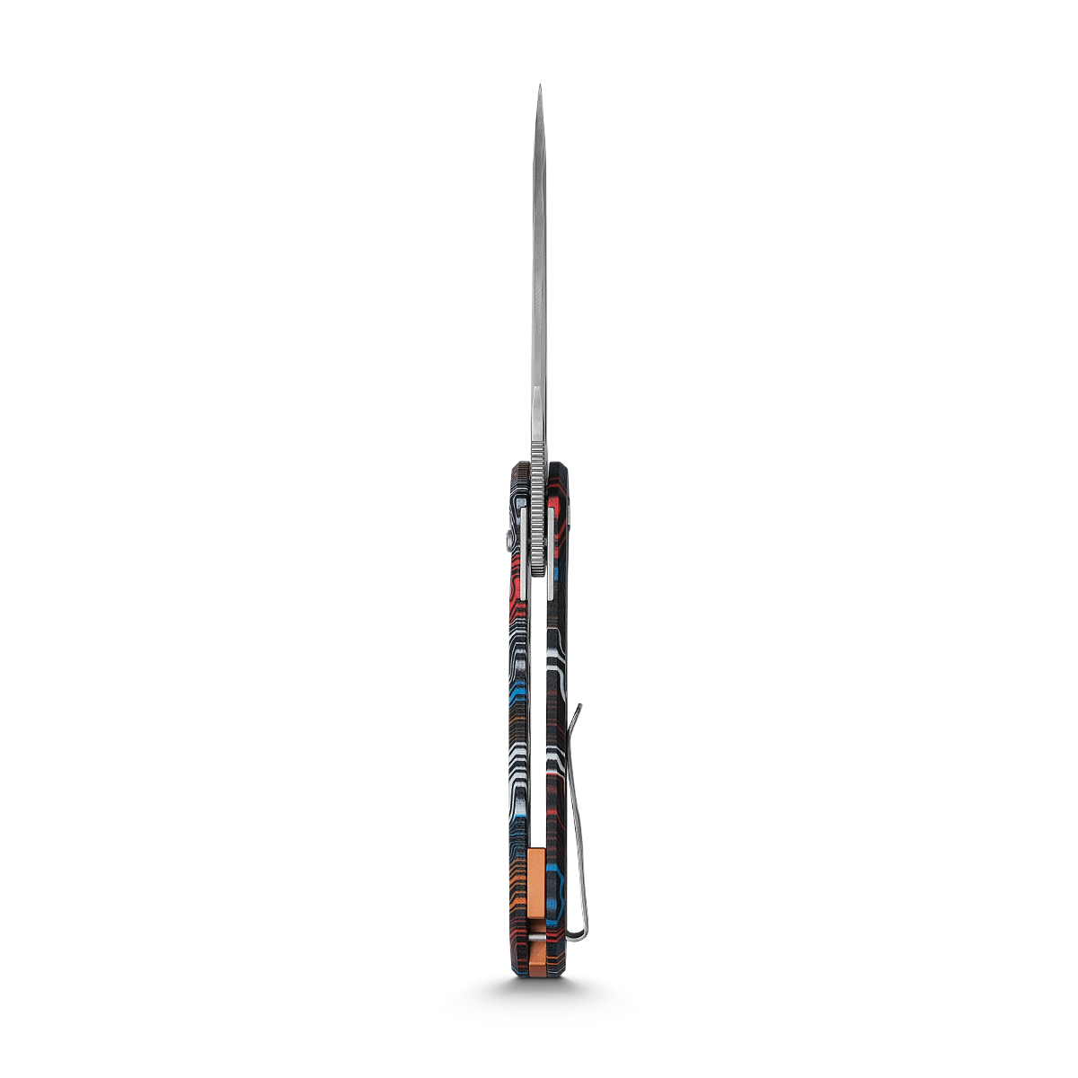 Vosteed Thunderbird Trek Lock Knife, side profile view
