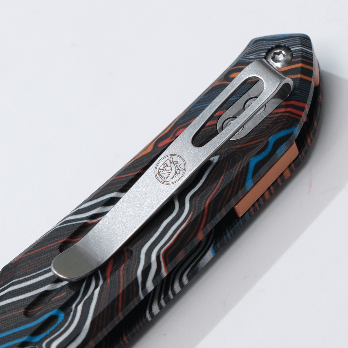 Vosteed Thunderbird pocket clip detail