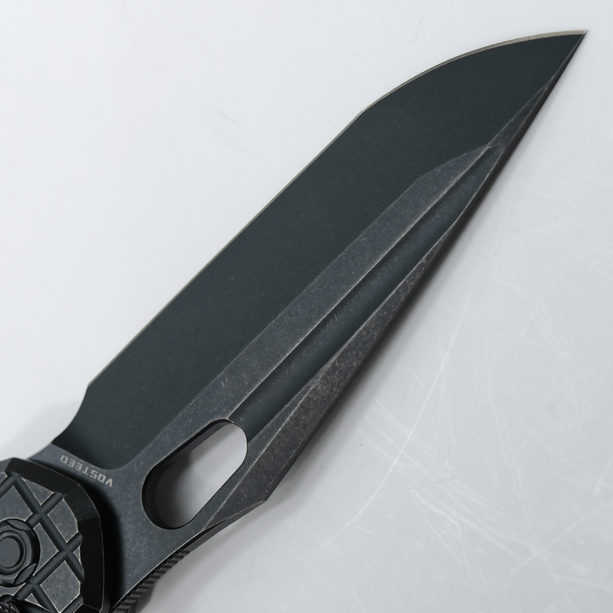 Vosteed Thunderbird Knife - Elmax Blade Detail