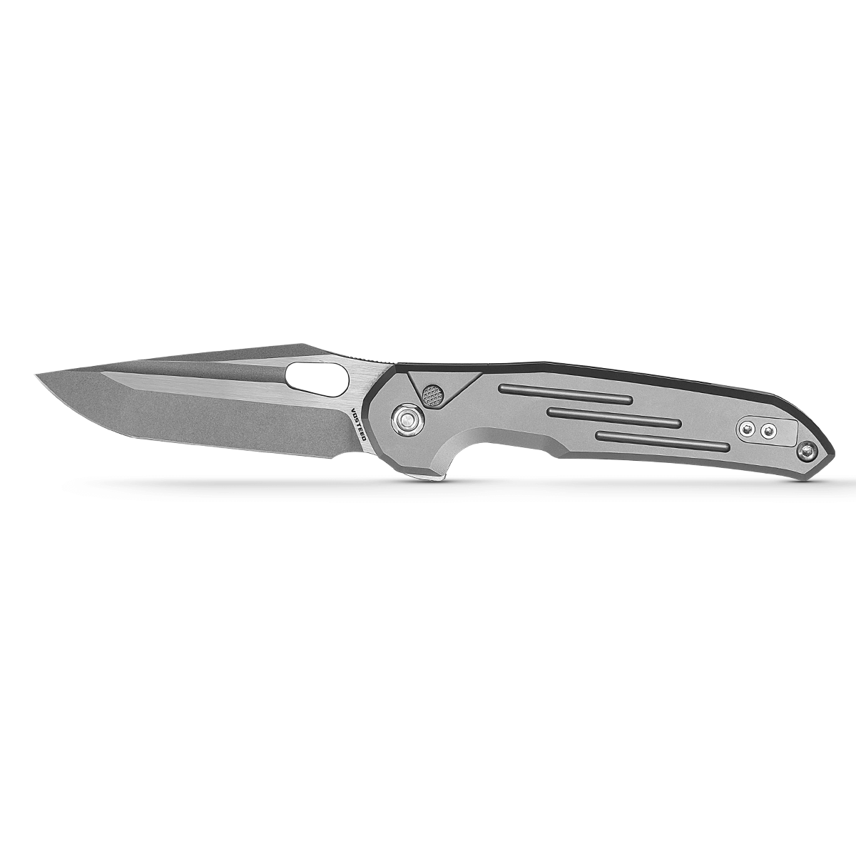 Vosteed Thunderbird Trek Lock Knife - Gray Titanium
