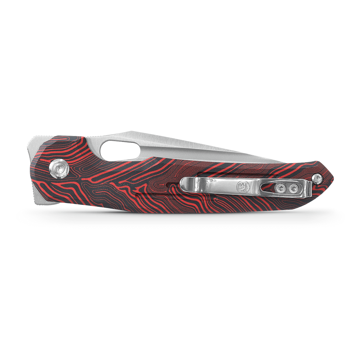 Red GT-Mascus Vosteed Thunderbird folding knife