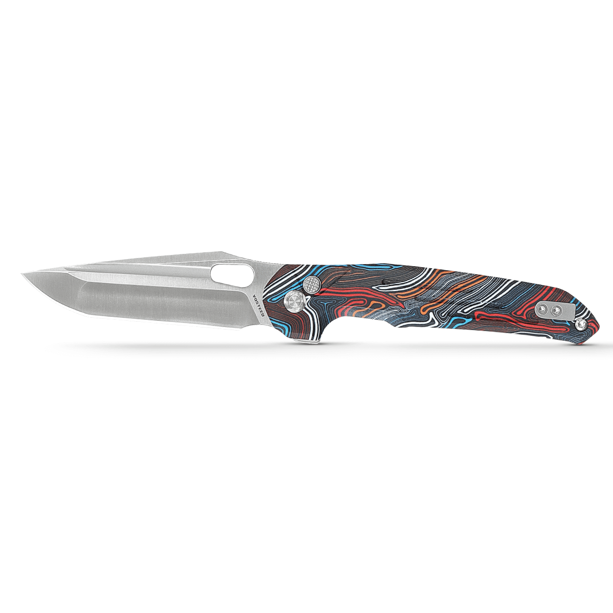 Vosteed Thunderbird Trek Lock Knife with S35VN Blade and Magpie G10 Handle