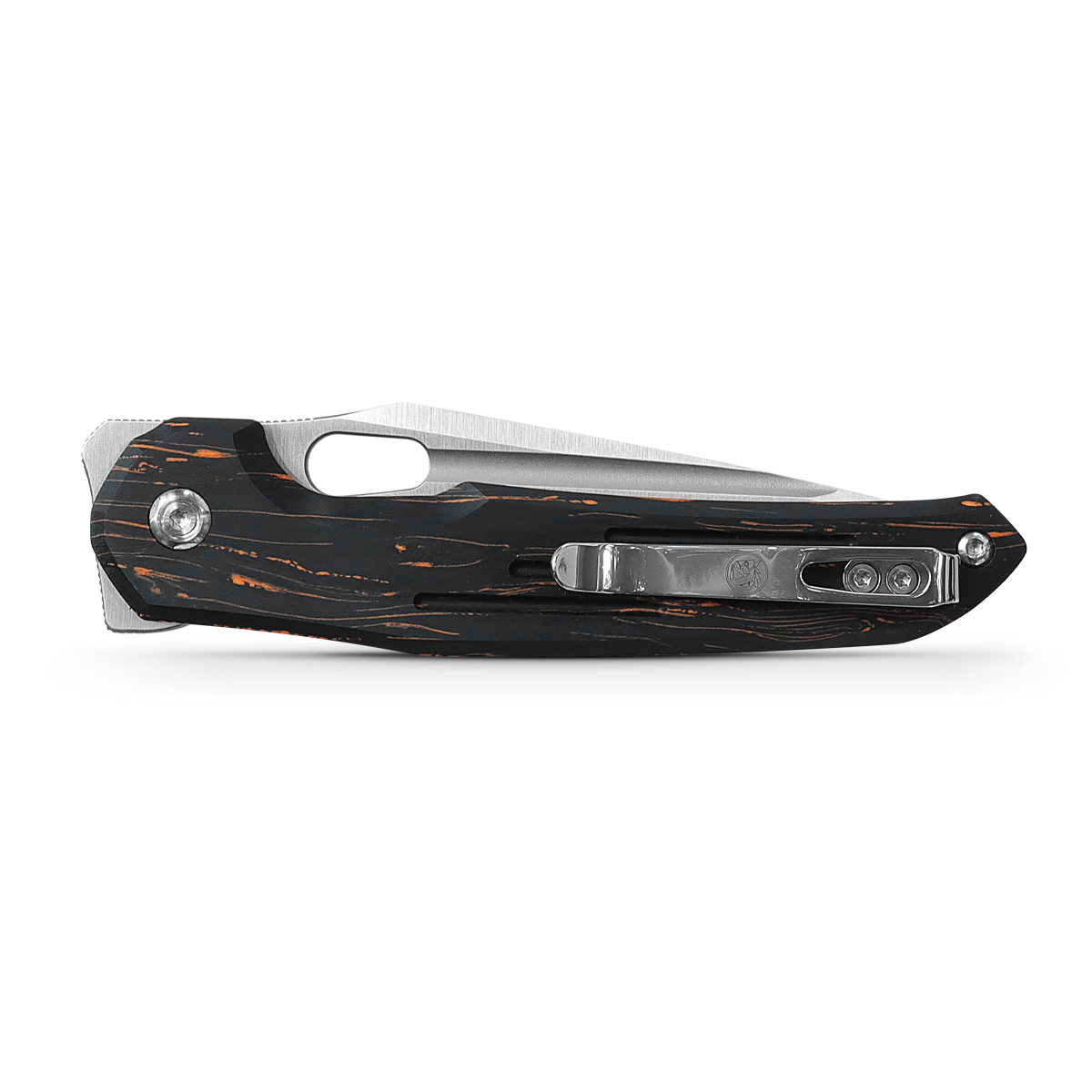 Vosteed Thunderbird Knife with Topo G10 Handle and pocket clip