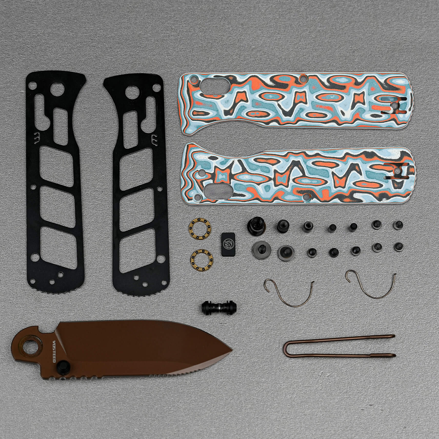 Vombat Handle Scales Kits- W0109