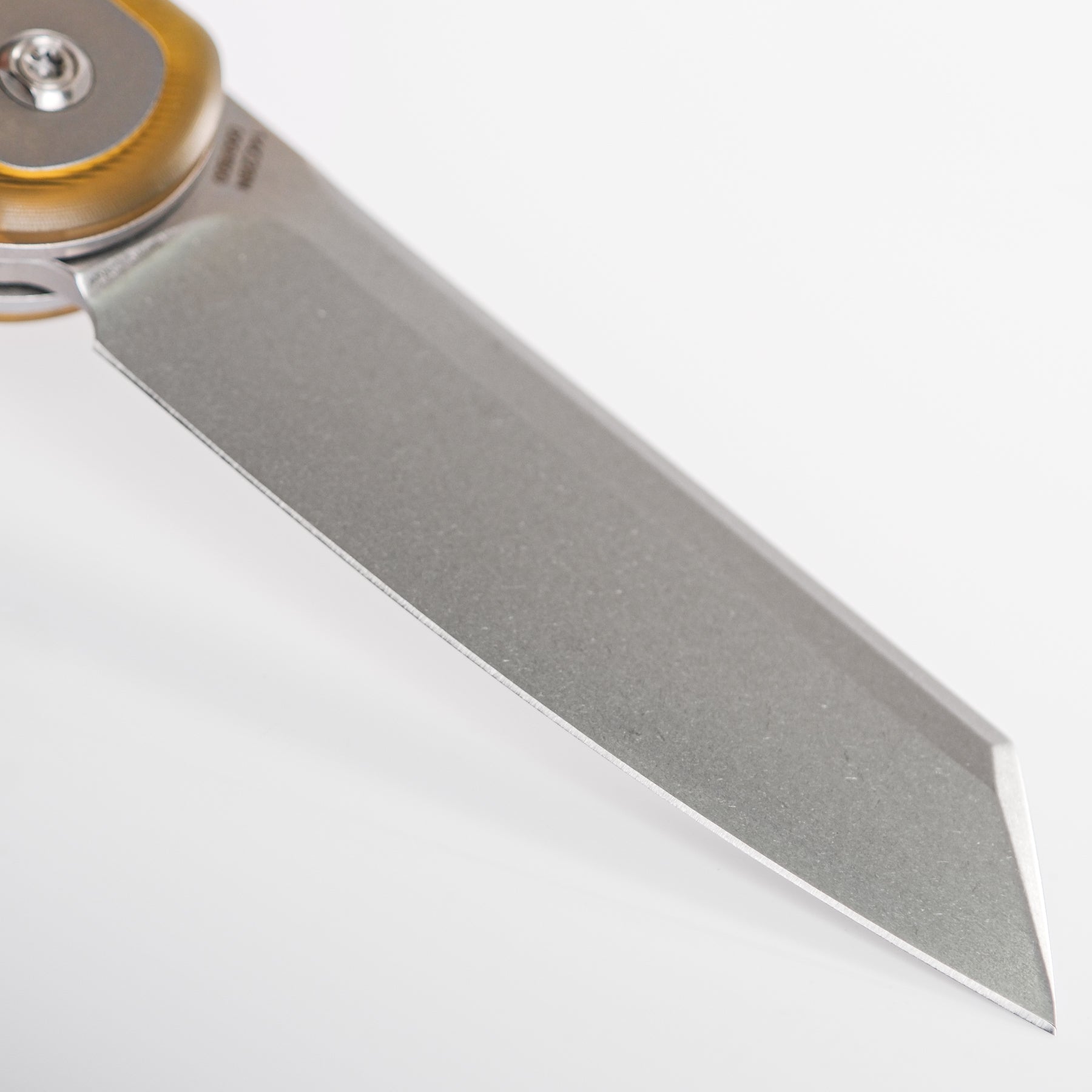 Vosteed Corgi Knife Blade Detail, 14C28N Steel