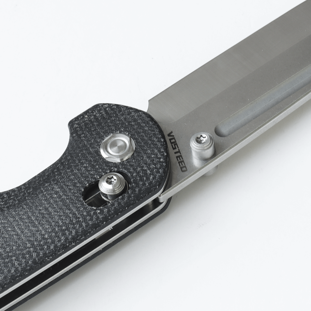 Vosteed Grind Knife - Blade and handle detail