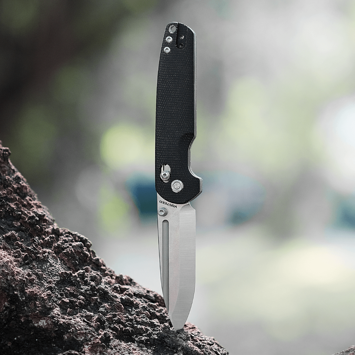 Vosteed Grind Knife - Blade detail