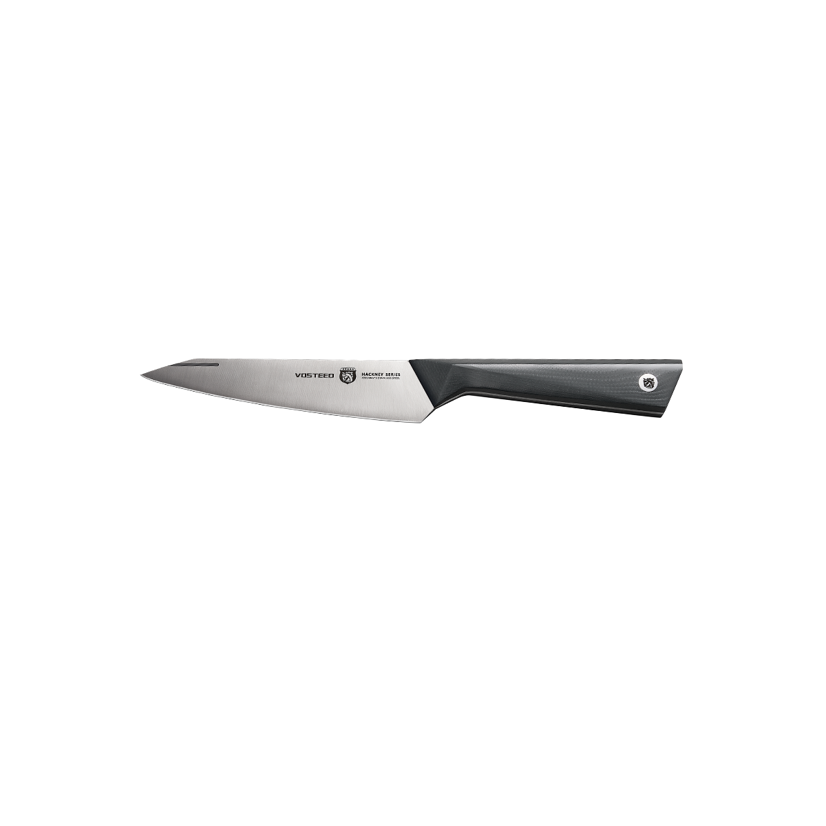 Vosteed Hackney Utility Knife, Black handle