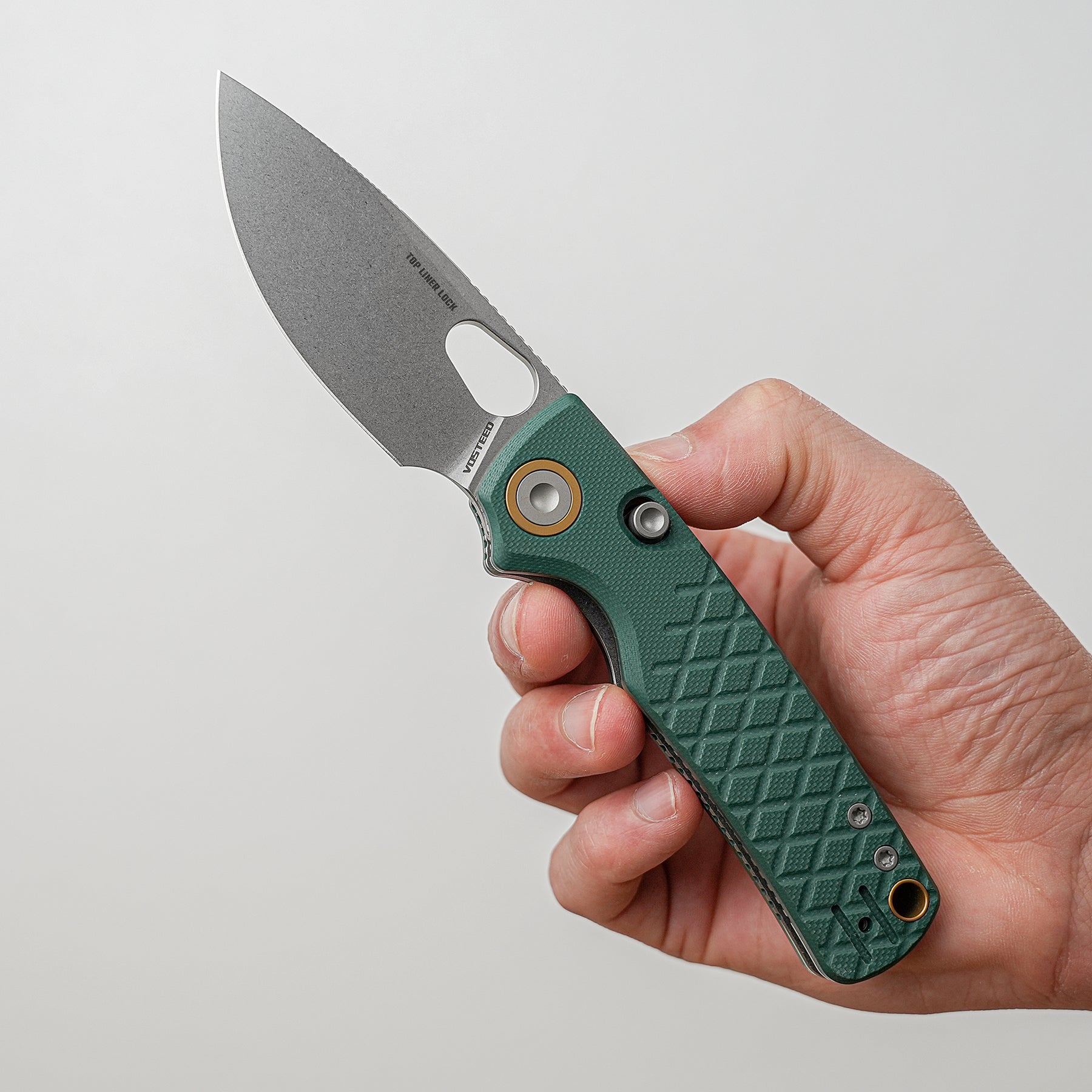 Porcupine- Top Liner Lock (2.99" 14C28N Blade & G10 Handle) - A2624.
