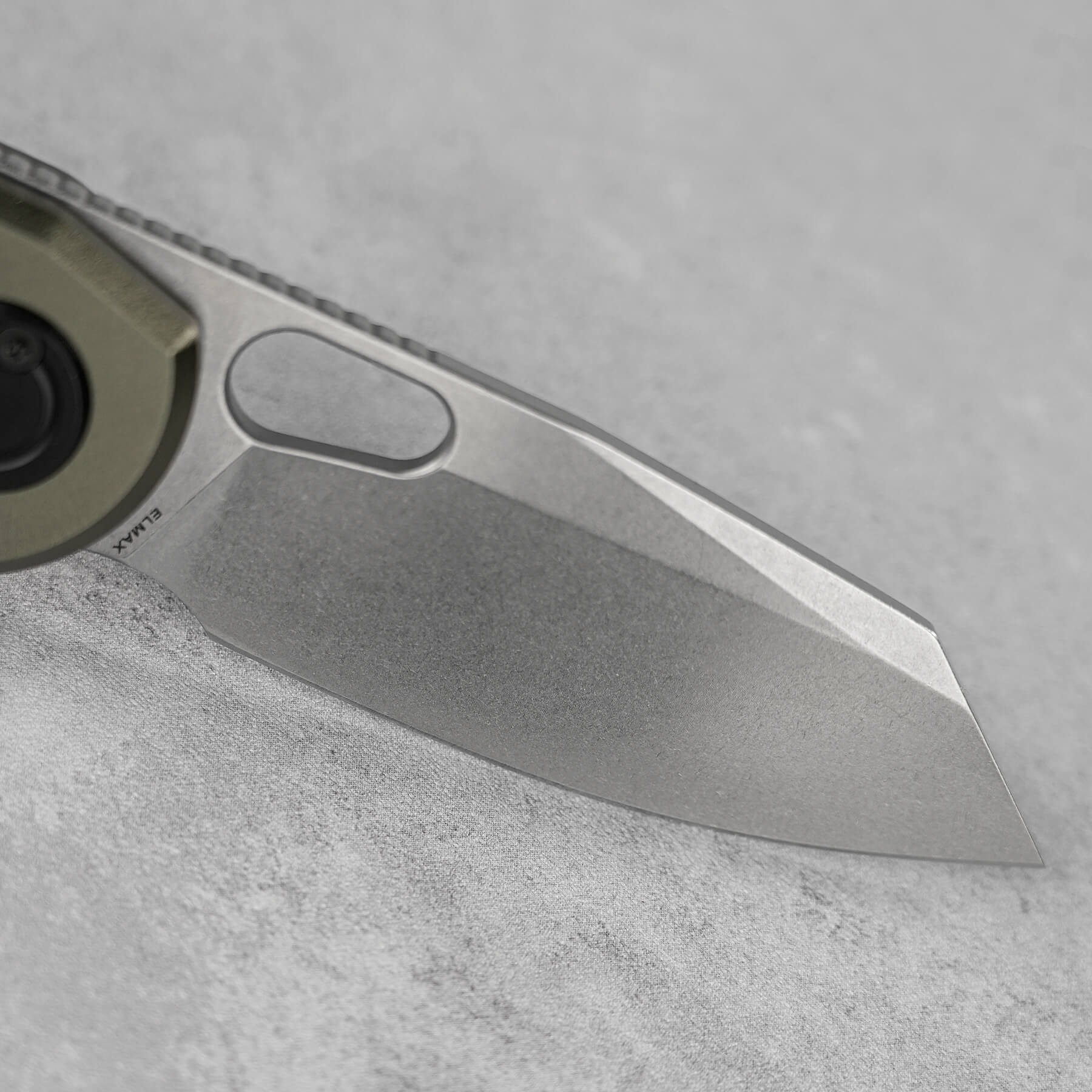 ELOI ナイフ Ankylo Elmax Aluminum Handle | Elite Vanchor Lock Folding Knife