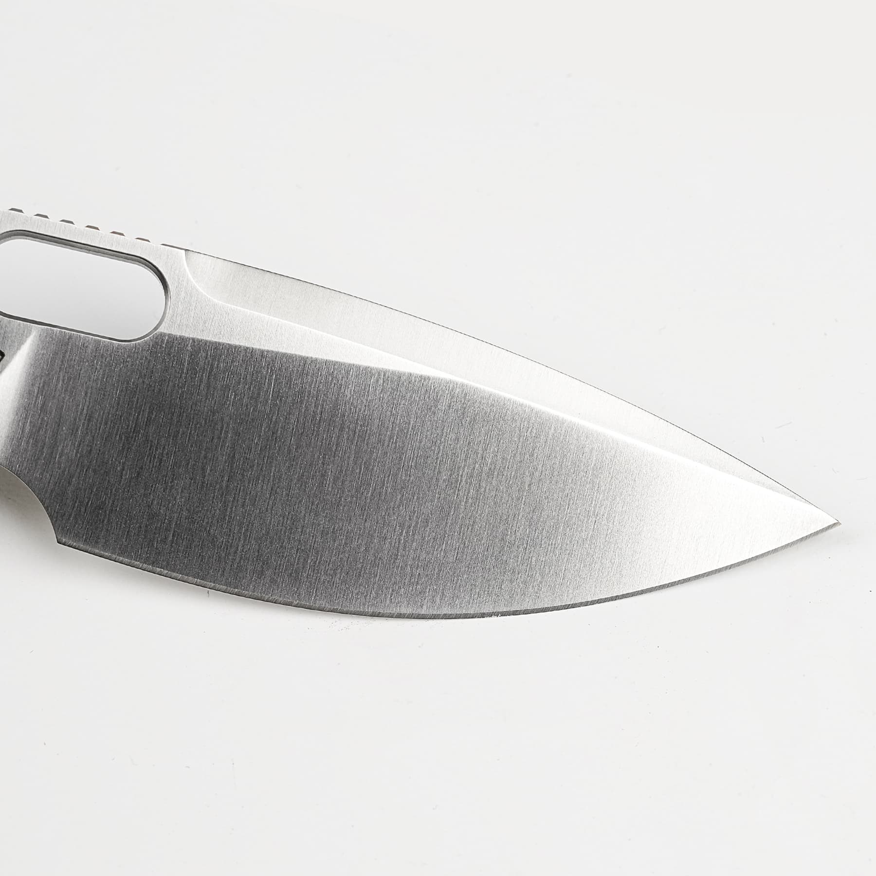 BLADEHQ Exclusive Vosteed Psyop Top Liner Lock Knife Purple Haze Fatcarbon (3.3" Satin Elmax) A2227