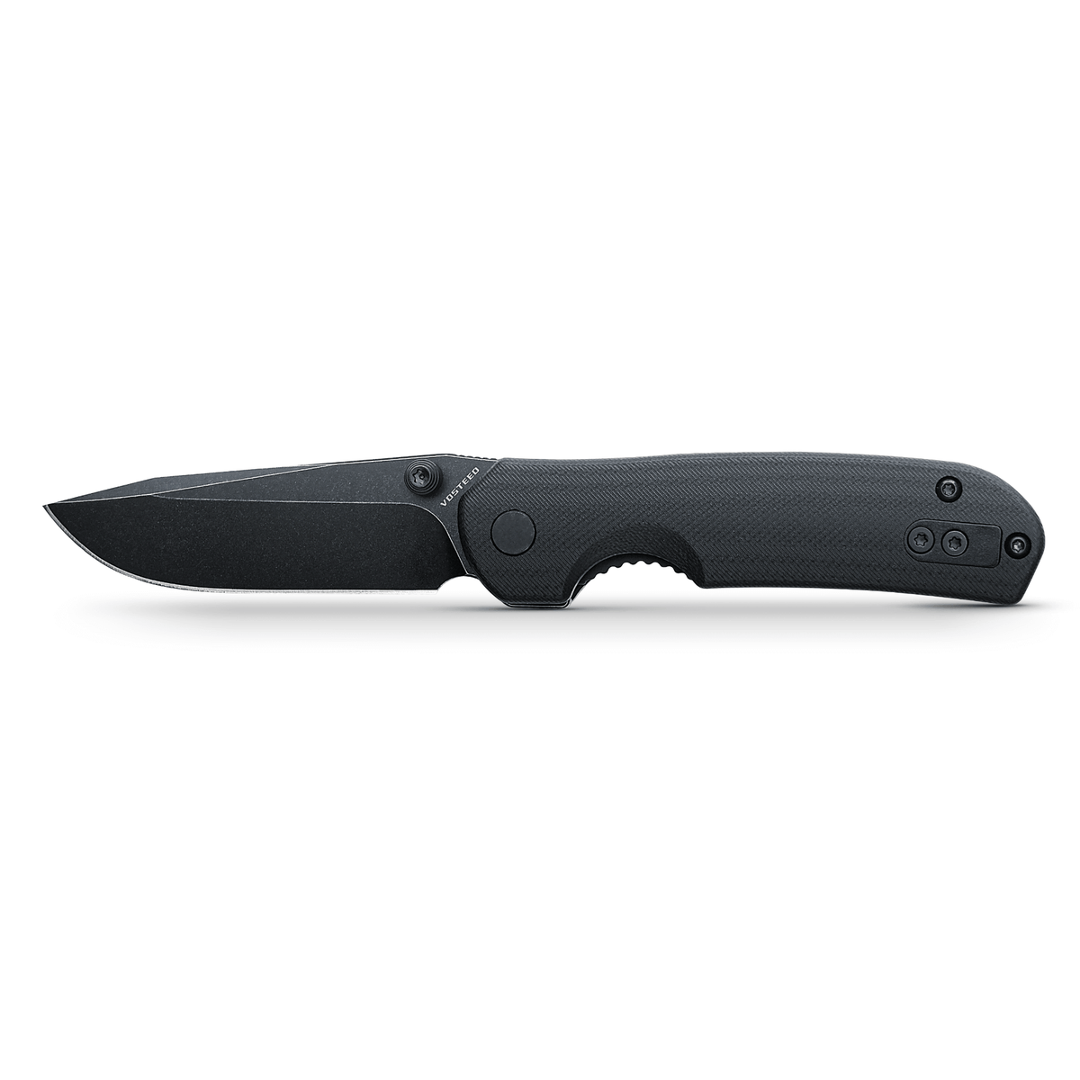 Chipmunk Liner Lock Knife | Compact 14C28N EDC | Black G10