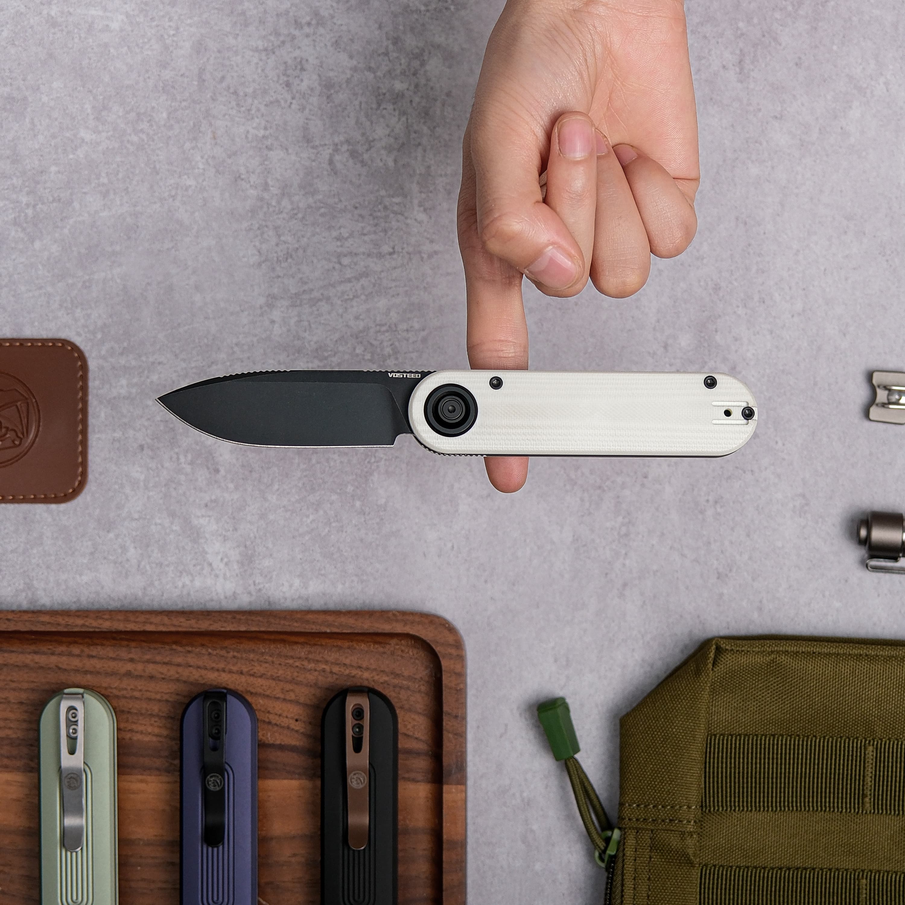 Corgi® V 295 - Vanchor lock® (2.95" N690 Blade & G10 Handle) - A3712