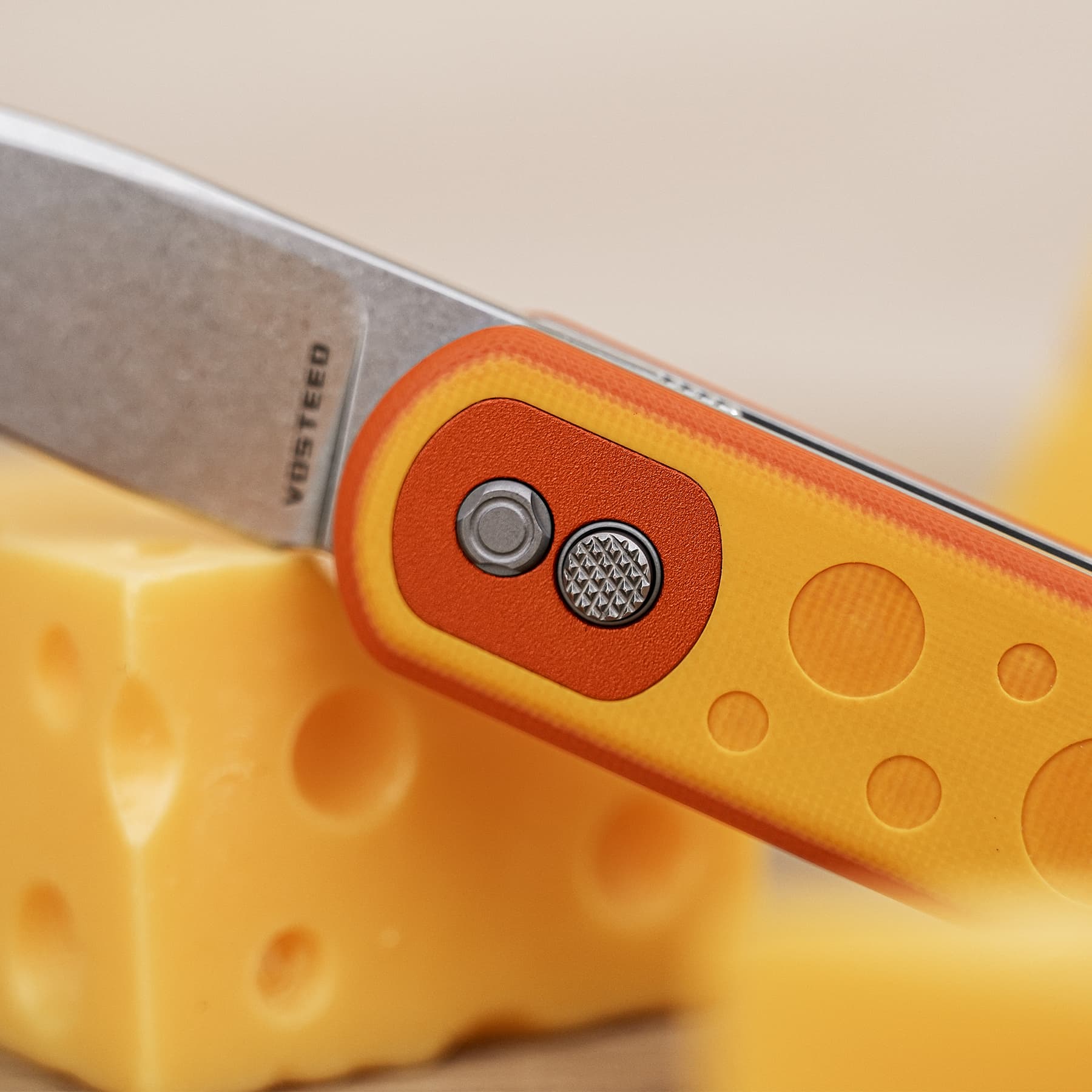 CheesePirates® -Trek Lock®  (2.37" 14C28N Blade &  G10 Handle) - A0735