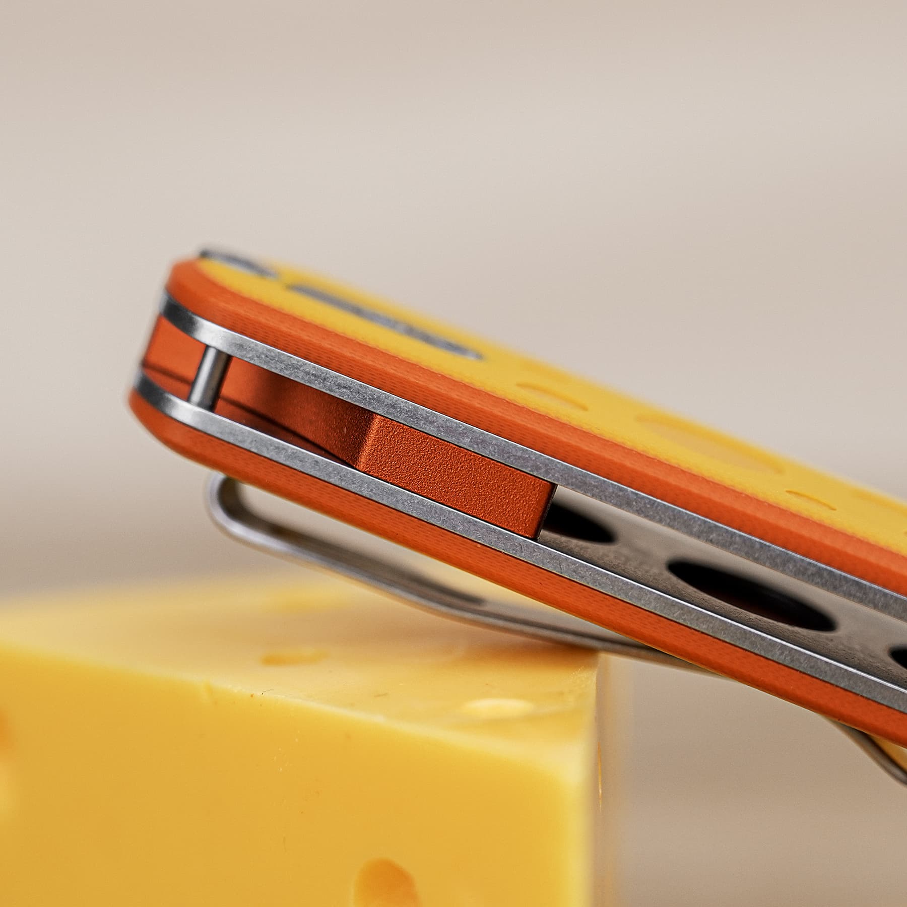 CheesePirates® -Trek Lock®  (2.37" 14C28N Blade &  G10 Handle) - A0735
