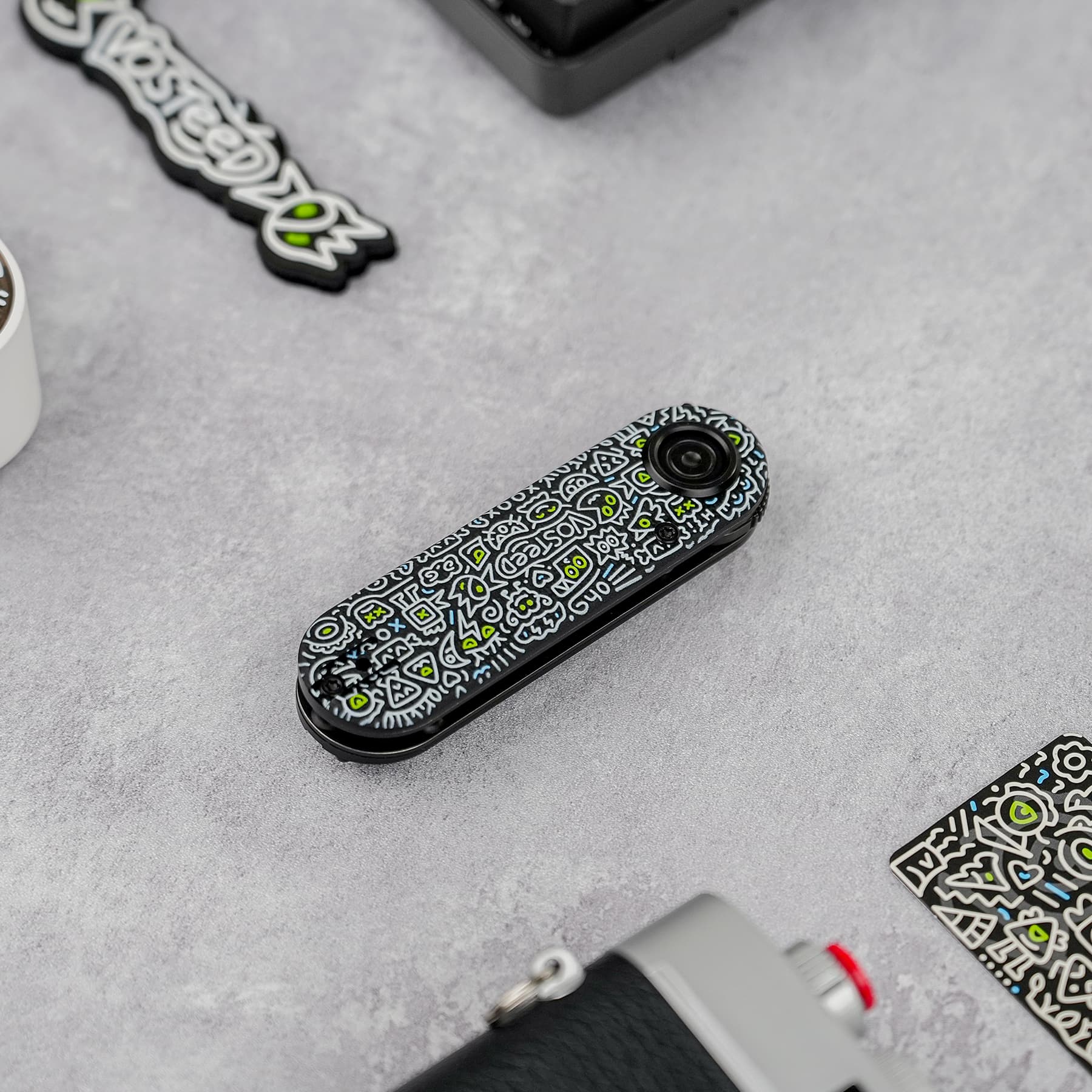 Corgi® V -Vanchor Lock®  (2.36" 14C28N Blade &  G10 Handle) - A3726