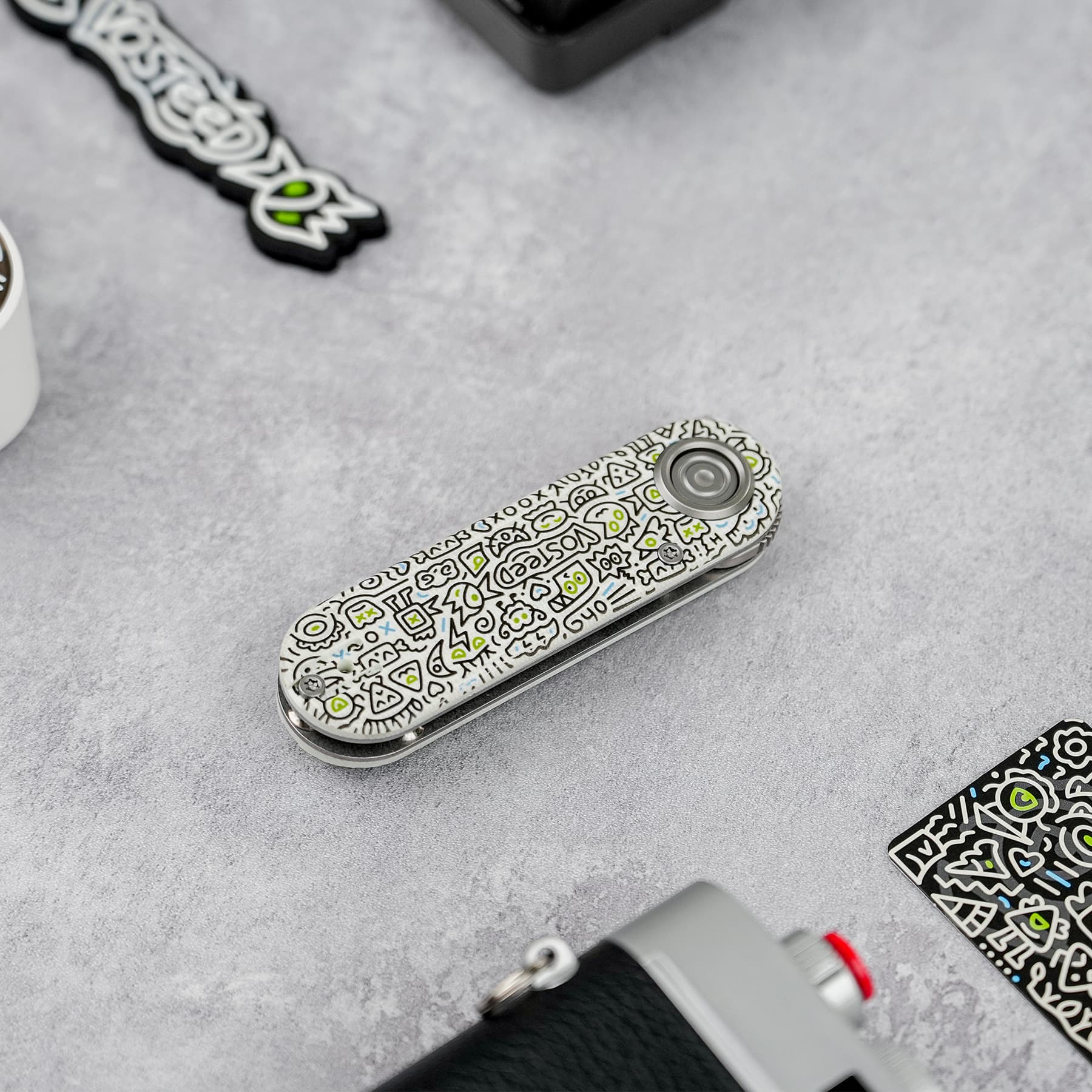 Corgi® V -Vanchor Lock®  (2.36" 14C28N Blade &  G10 Handle) - A3727