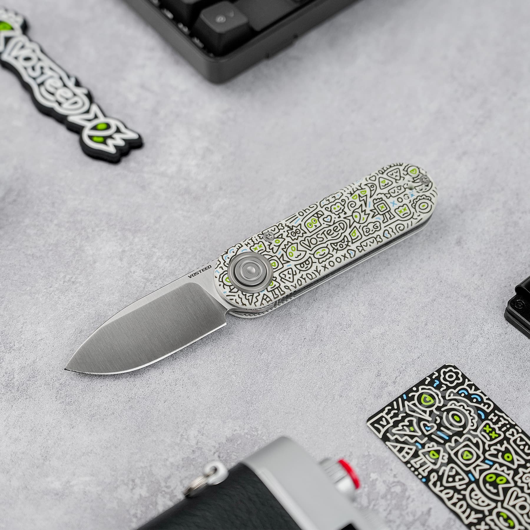 Corgi® V -Vanchor Lock®  (2.36" 14C28N Blade &  G10 Handle) - A3727