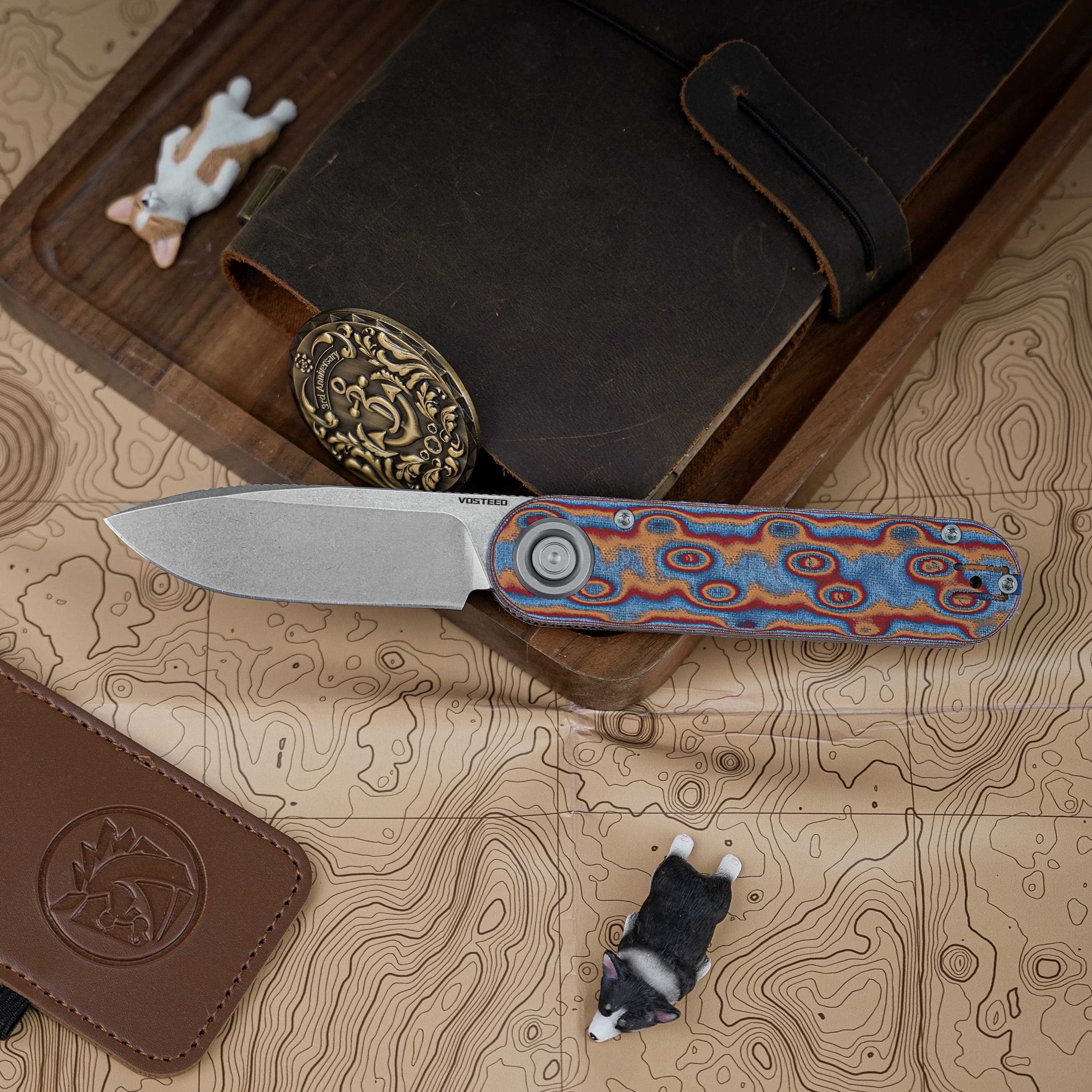 Coming Soon - Corgi® V 295 - Vanchor lock® (2.95" N690 Blade & Micarta Handle) - A3718