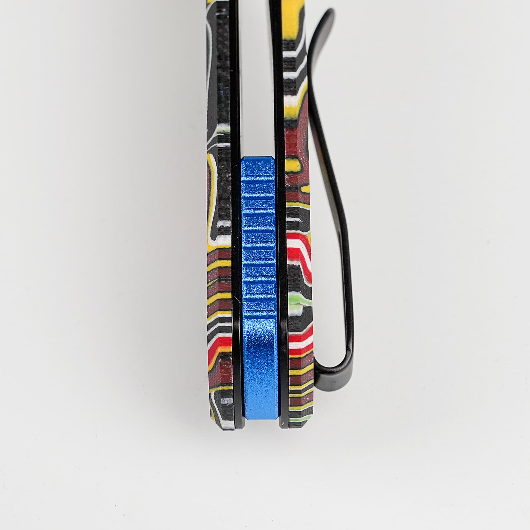 Going Gear Exclusive Vosteed Raccoon® 14C28N Blackwash Bowie Blade Arcade Pattern G10 Handle A2924