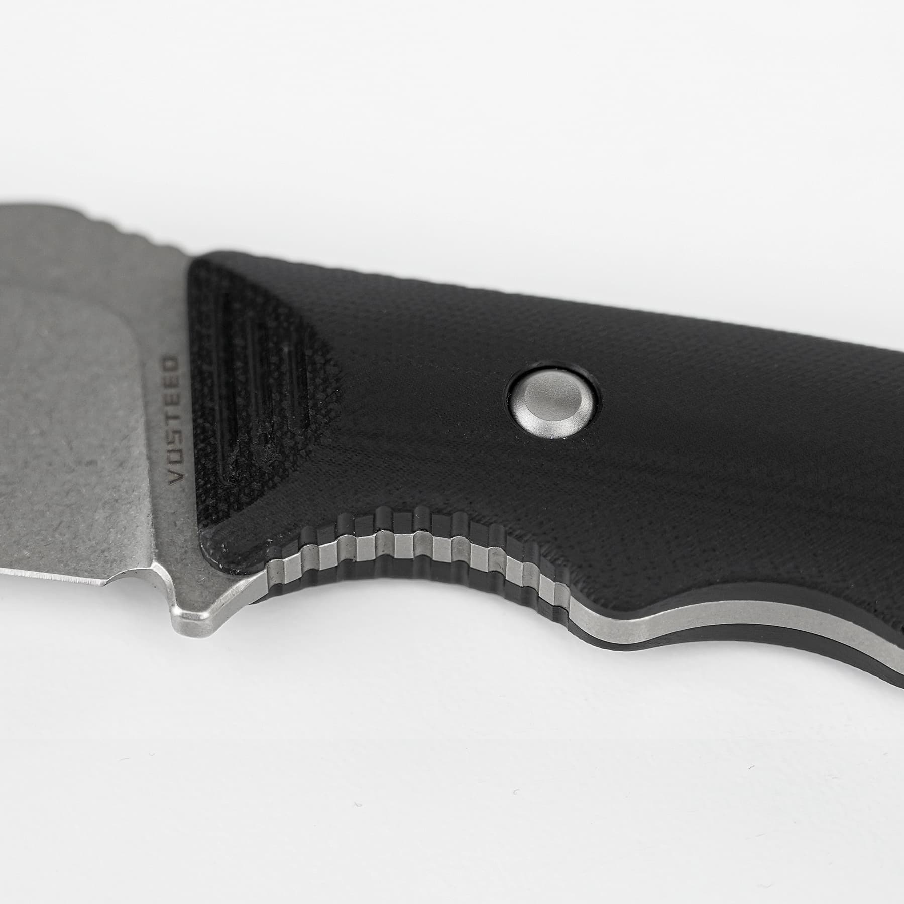 H-Back - Fixed Blade Knife (2.92" Nitro-V Blade & G10 Handle) With S.O.A.R. Clip - D0404