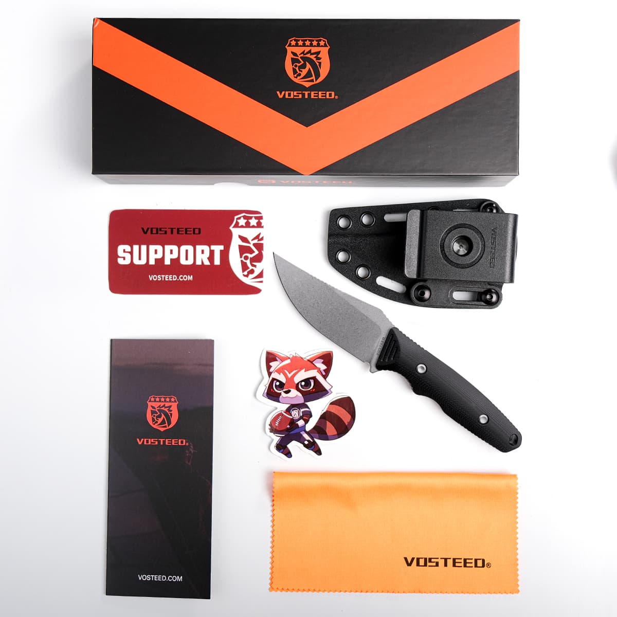 H-Back - Fixed Blade Knife (2.92" Nitro-V Blade & G10 Handle) With S.O.A.R. Clip - D0404