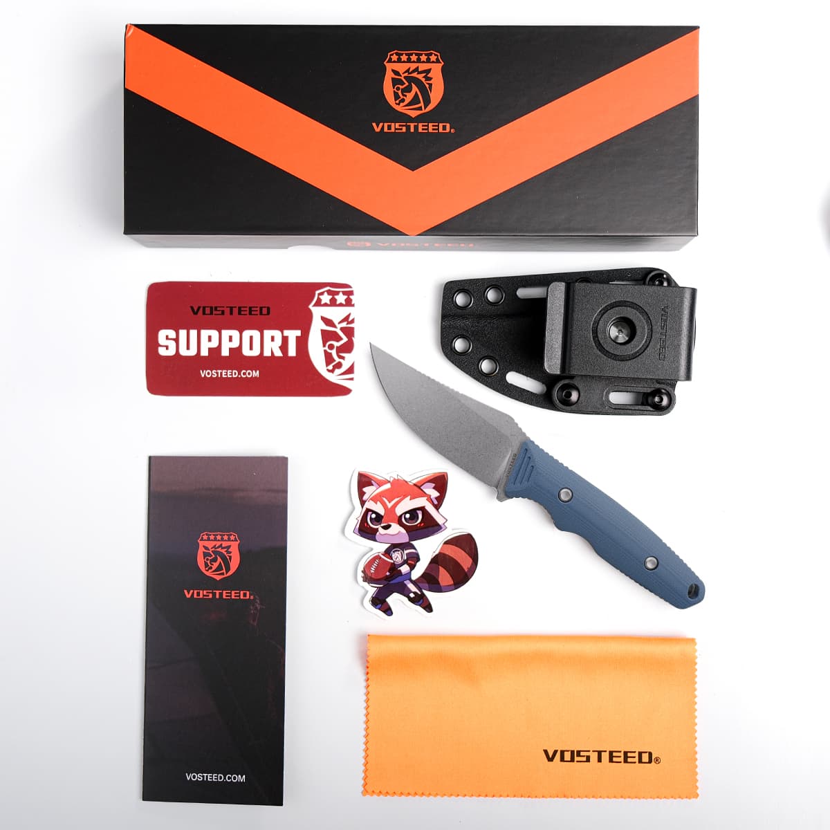 H-Back - Fixed Blade Knife (2.92" Nitro-V Blade & G10 Handle) With S.O.A.R. Clip - D0405