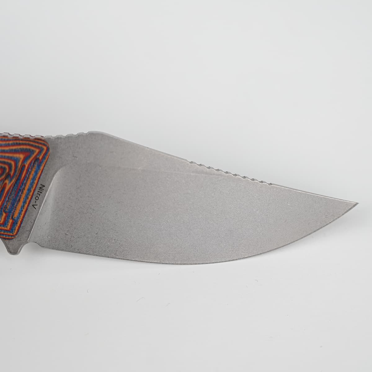 H-Back Copper Raindrop Micarta Fixed Knife | S.O.A.R. Clip Outdoor