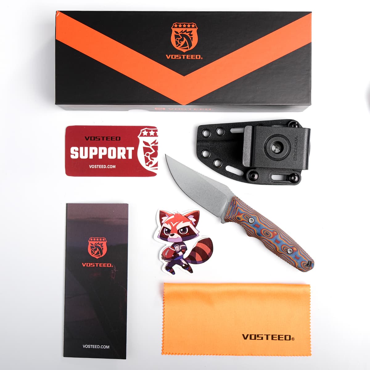 H-Back - Fixed Blade Knife (2.92" Nitro-V Blade & Micarta Handle) With S.O.A.R. Clip - D0406