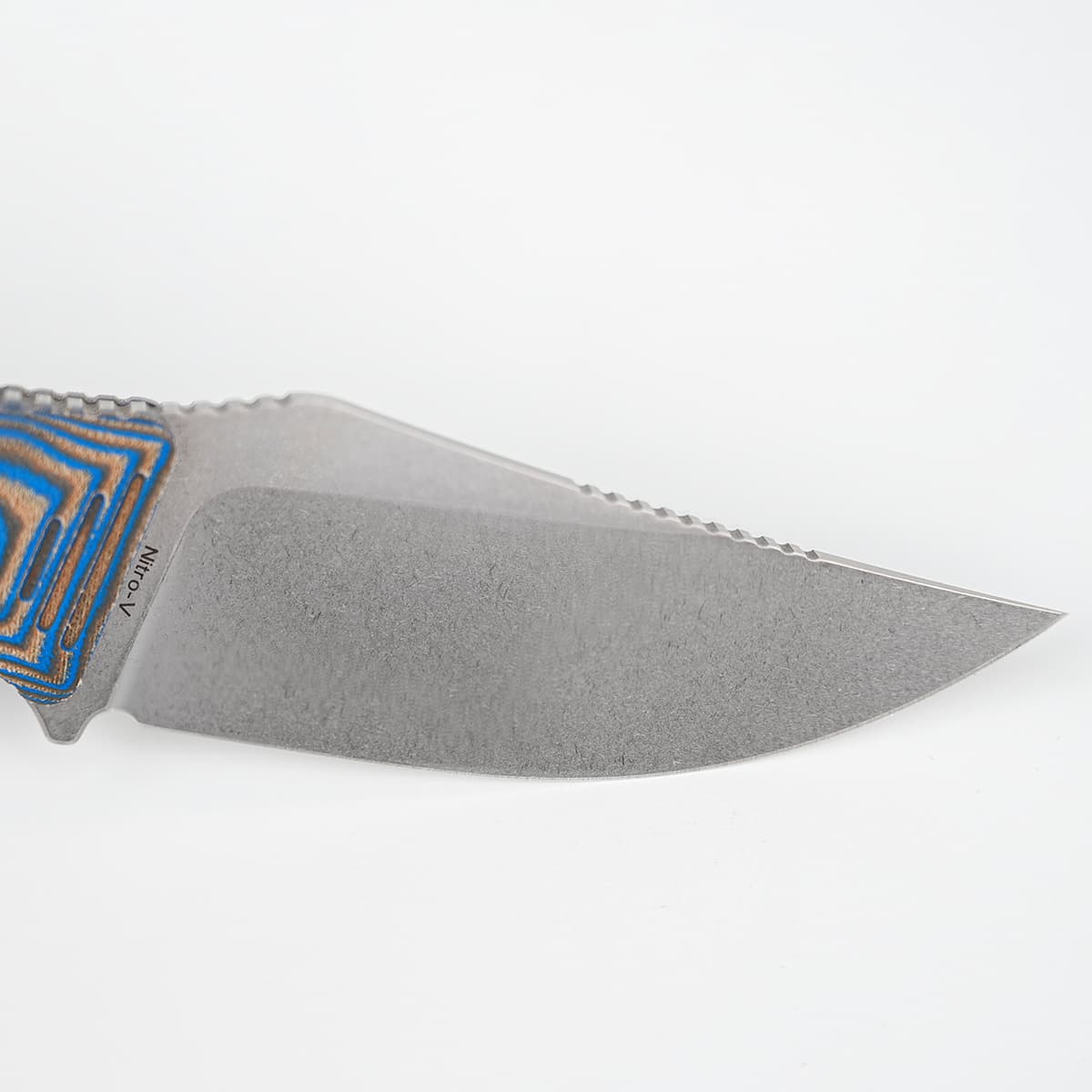 H-Back Blue Ocean Micarta Fixed Knife | S.O.A.R. Clip Outdoor Edge