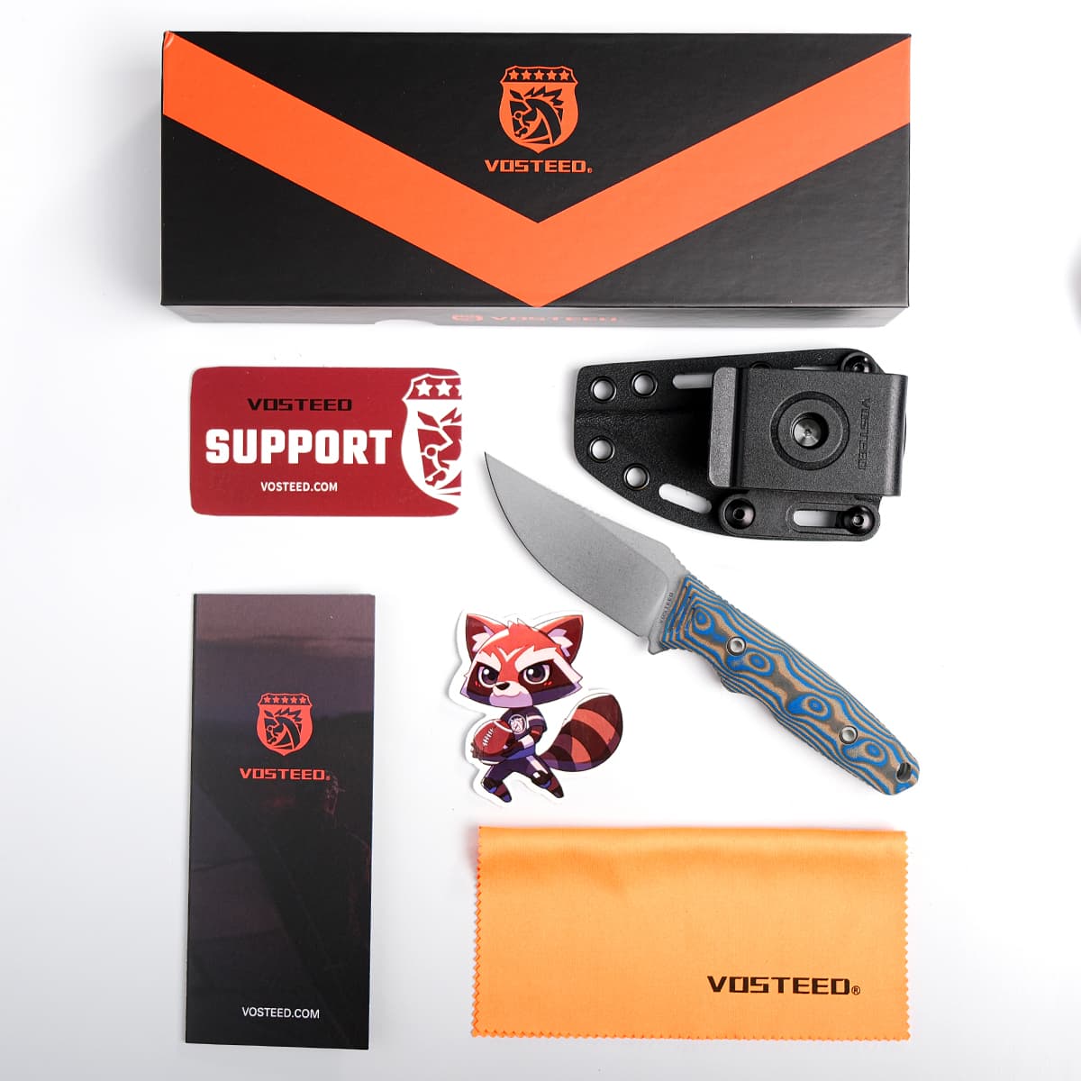 H-Back - Fixed Blade Knife (2.92" Nitro-V Blade & Micarta Handle) With S.O.A.R. Clip - D0407