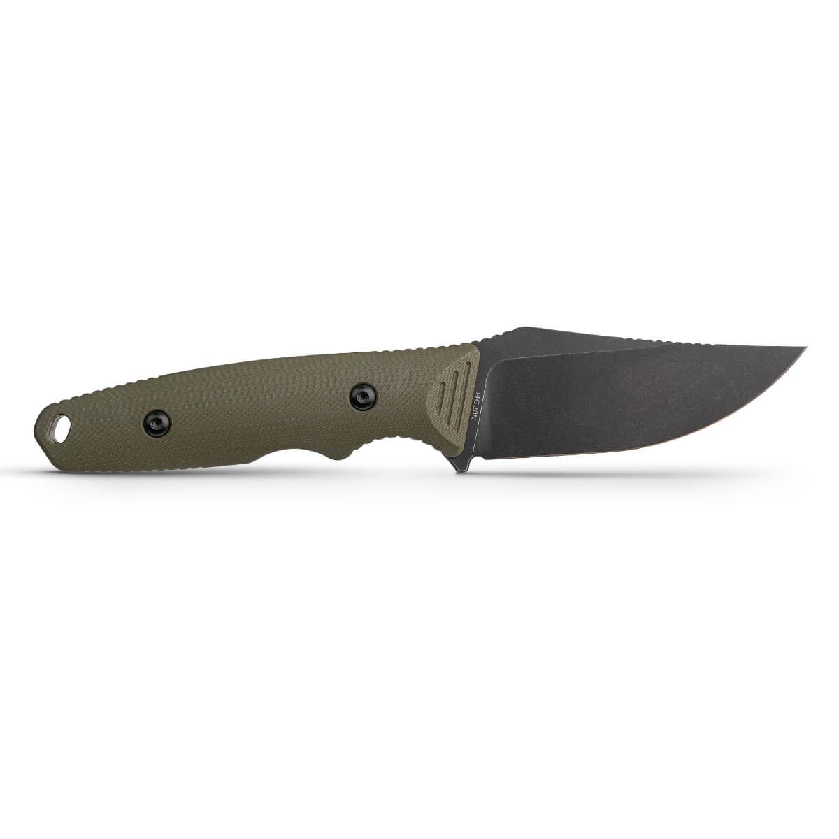 H-Back - Fixed Blade Knife (2.92" 14C28N Blade & G10 Handle) With S.O.A.R. Clip - D0402