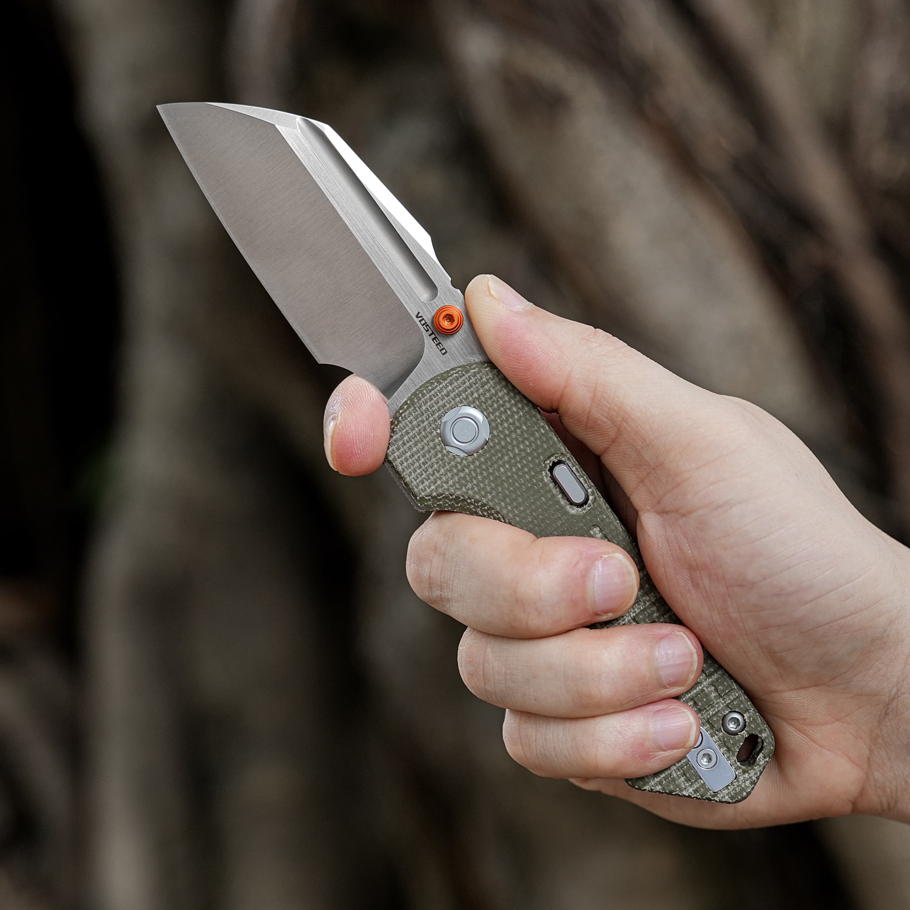 Hedgehog - Top Liner Lock (2.99" S35VN Blade & Micarta Handle) - A1311