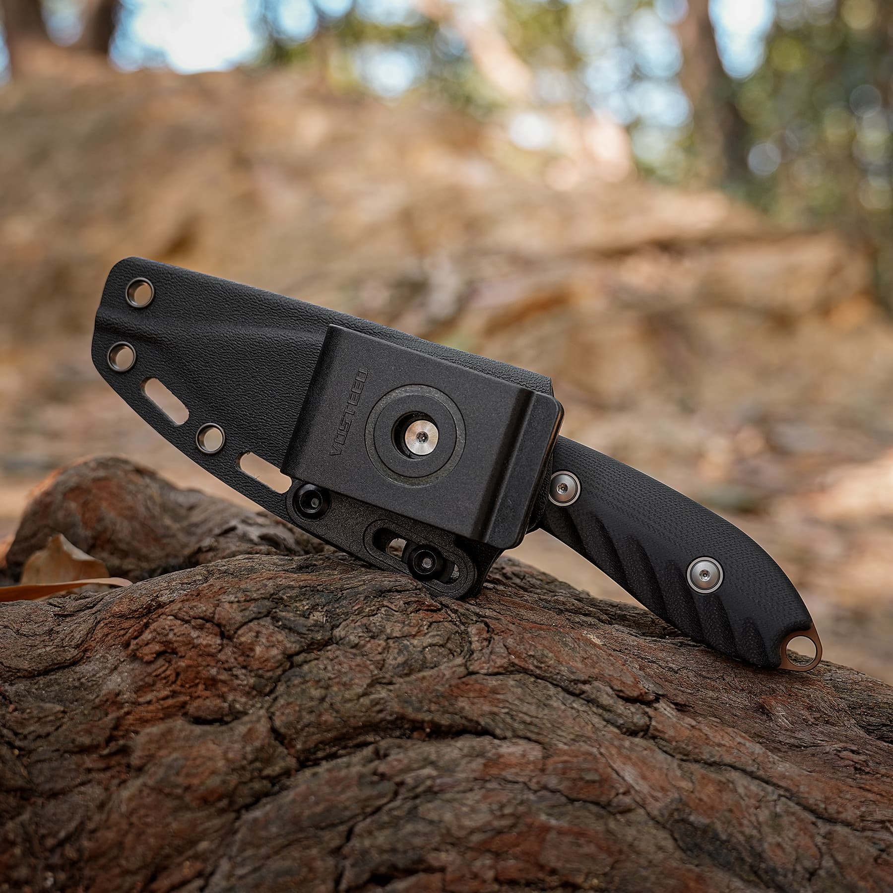 Coming Soon - Inferno- Fixed Blade Knife (3.57" 14C28N Blade & G10 Handle) With S.O.A.R. Clip - D0801
