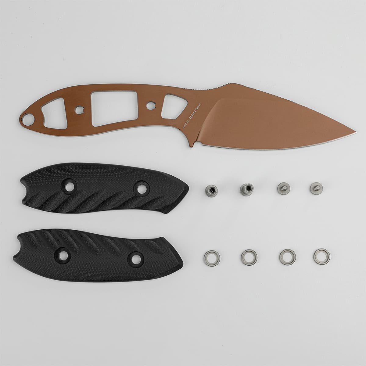 Coming Soon - Inferno- Fixed Blade Knife (3.57" 14C28N Blade & G10 Handle) With S.O.A.R. Clip - D0801