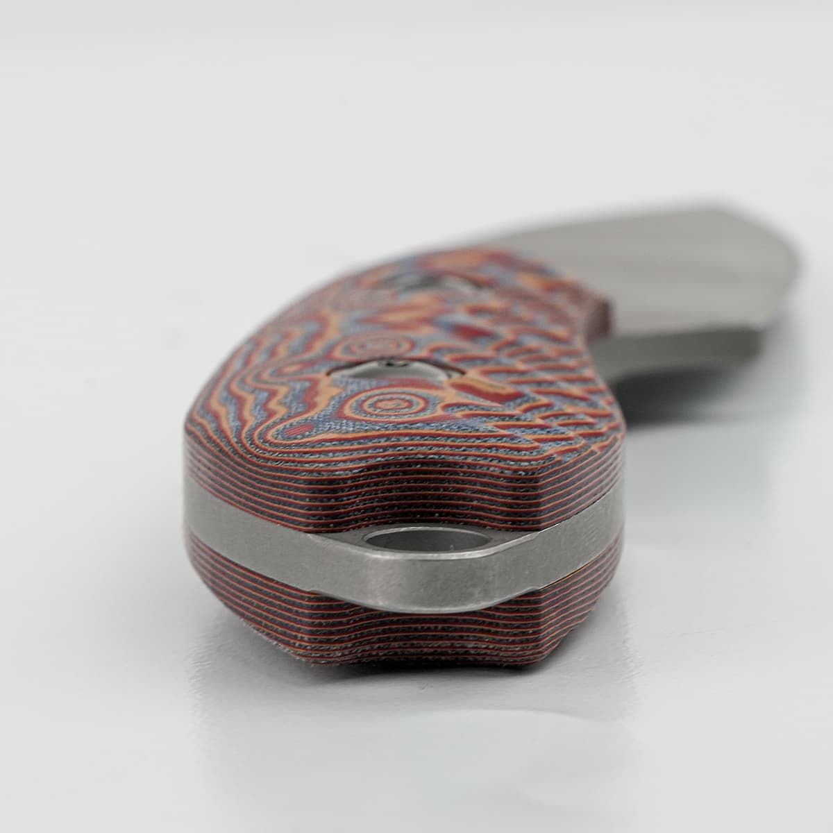 Coming Soon - Inferno- Fixed Blade Knife (3.57" 14C28N Blade & Micarta Handle) With S.O.A.R. Clip - D0803)