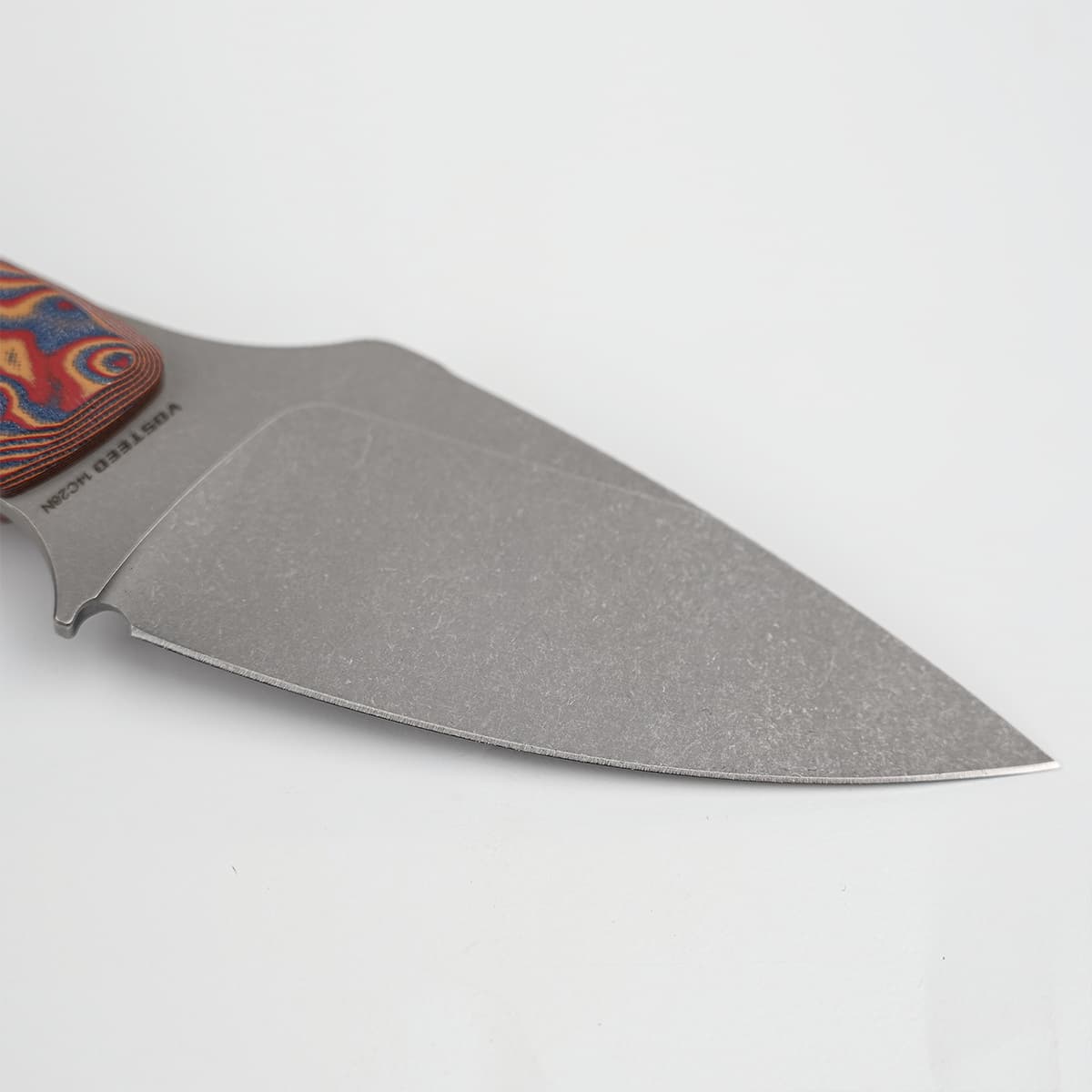 Coming Soon - Inferno- Fixed Blade Knife (3.57" 14C28N Blade & Micarta Handle) With S.O.A.R. Clip - D0803)