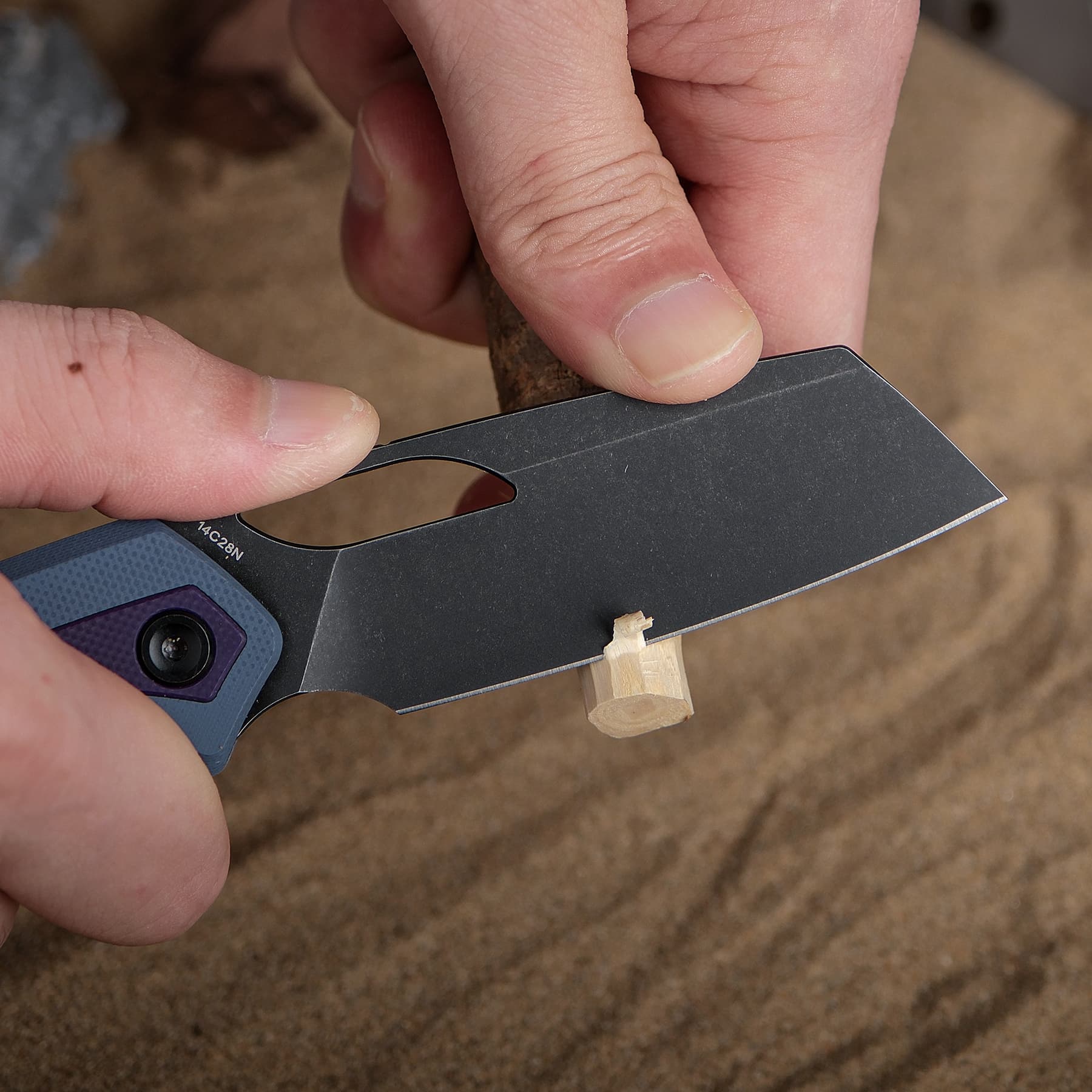 Kroc -Top Liner Lock (2.99" 14C28N Blade & G10 Handle) - A1807