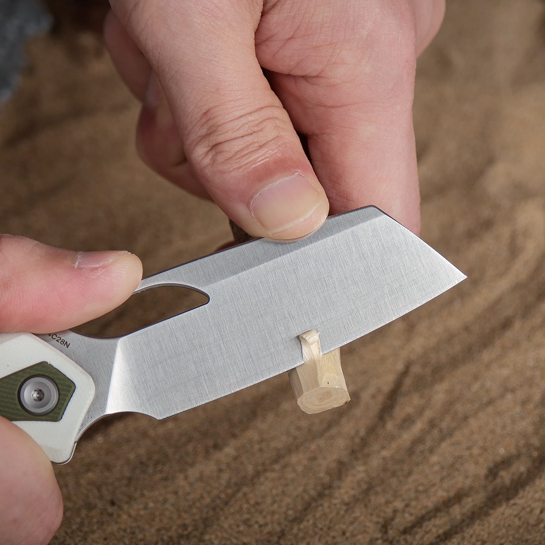 Kroc -Top Liner Lock (2.99" 14C28N Blade & G10 Handle) - A1808