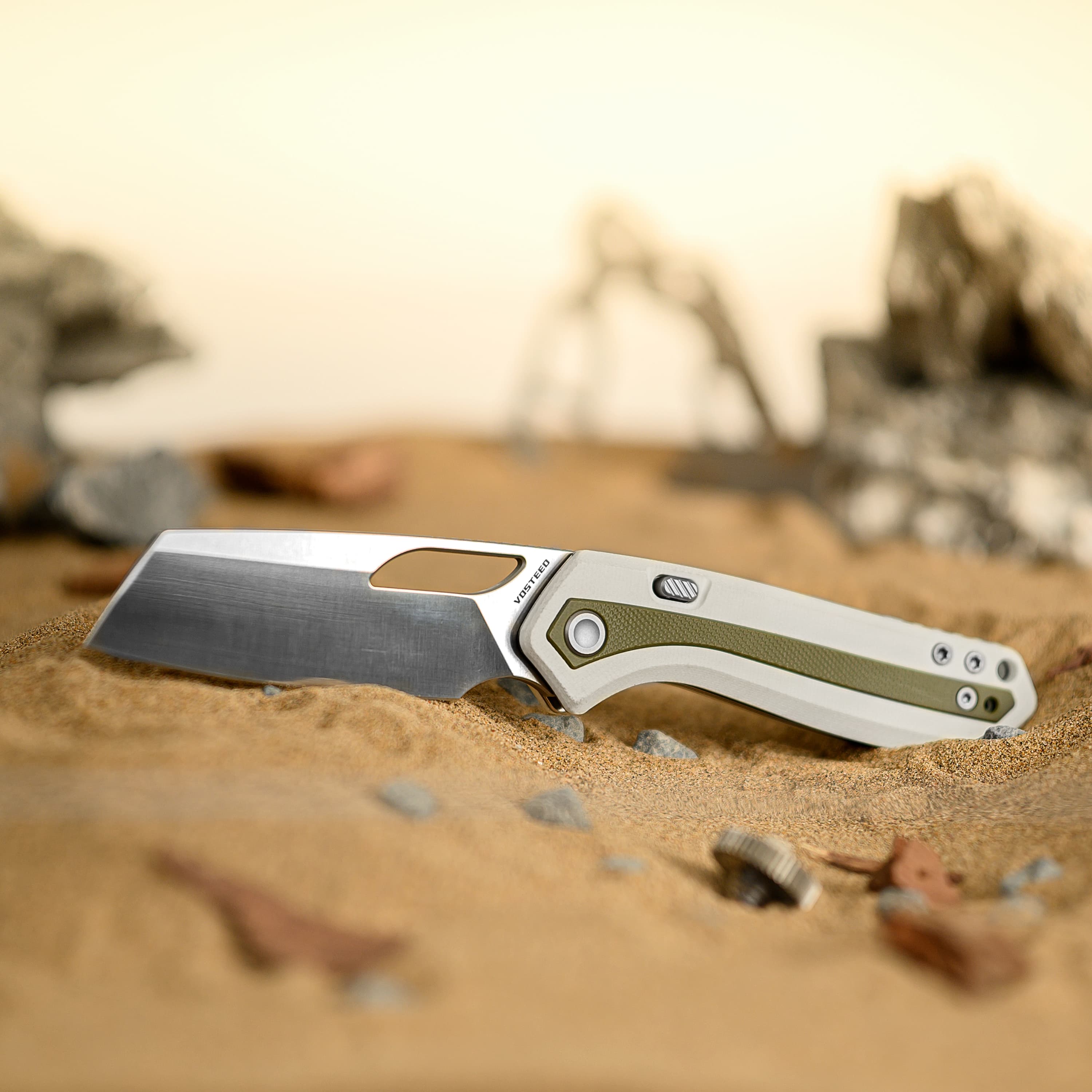 Kroc -Top Liner Lock (2.99" 14C28N Blade & G10 Handle) - A1808