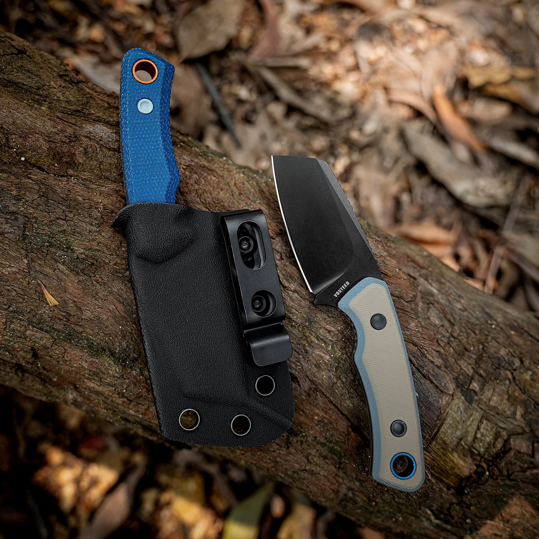 Marmoset - Fixed Blade Knife - (2.20" AEB-L Blade & Micarta Handle) - D0704 - AMAZON & TIKTOK EXCLUSIVE
