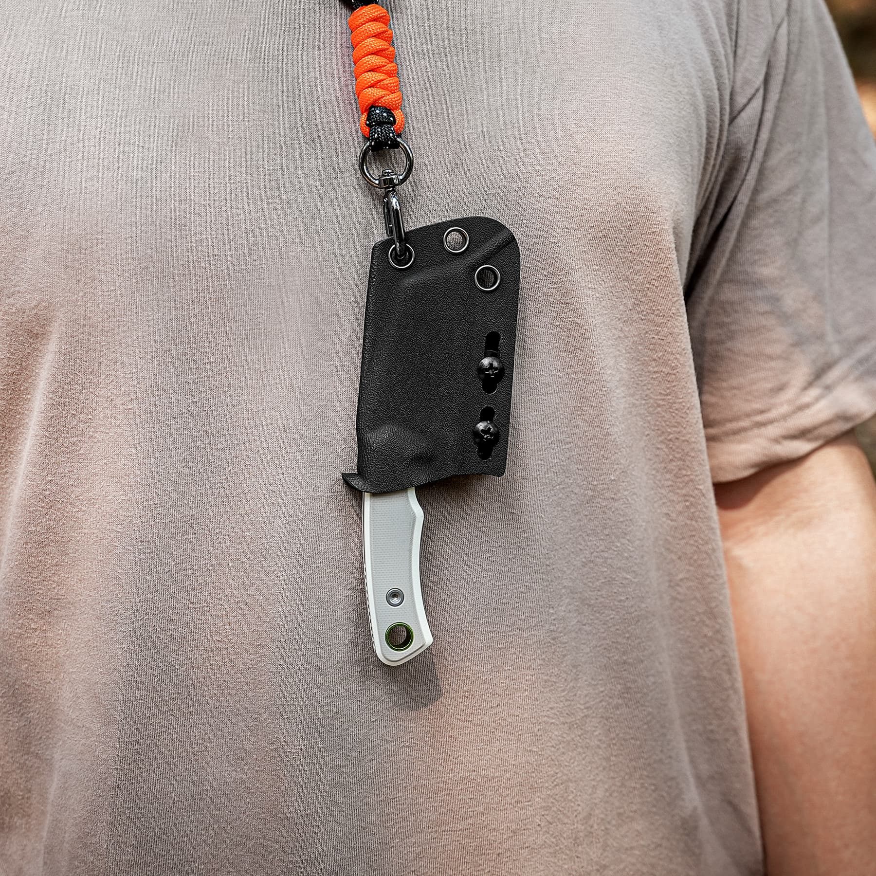 Marmoset - Fixed Blade Knife -(2.20" AEB-L Blade & G10 Handle) - D0705 - AMAZON & TIKTOK EXCLUSIVE