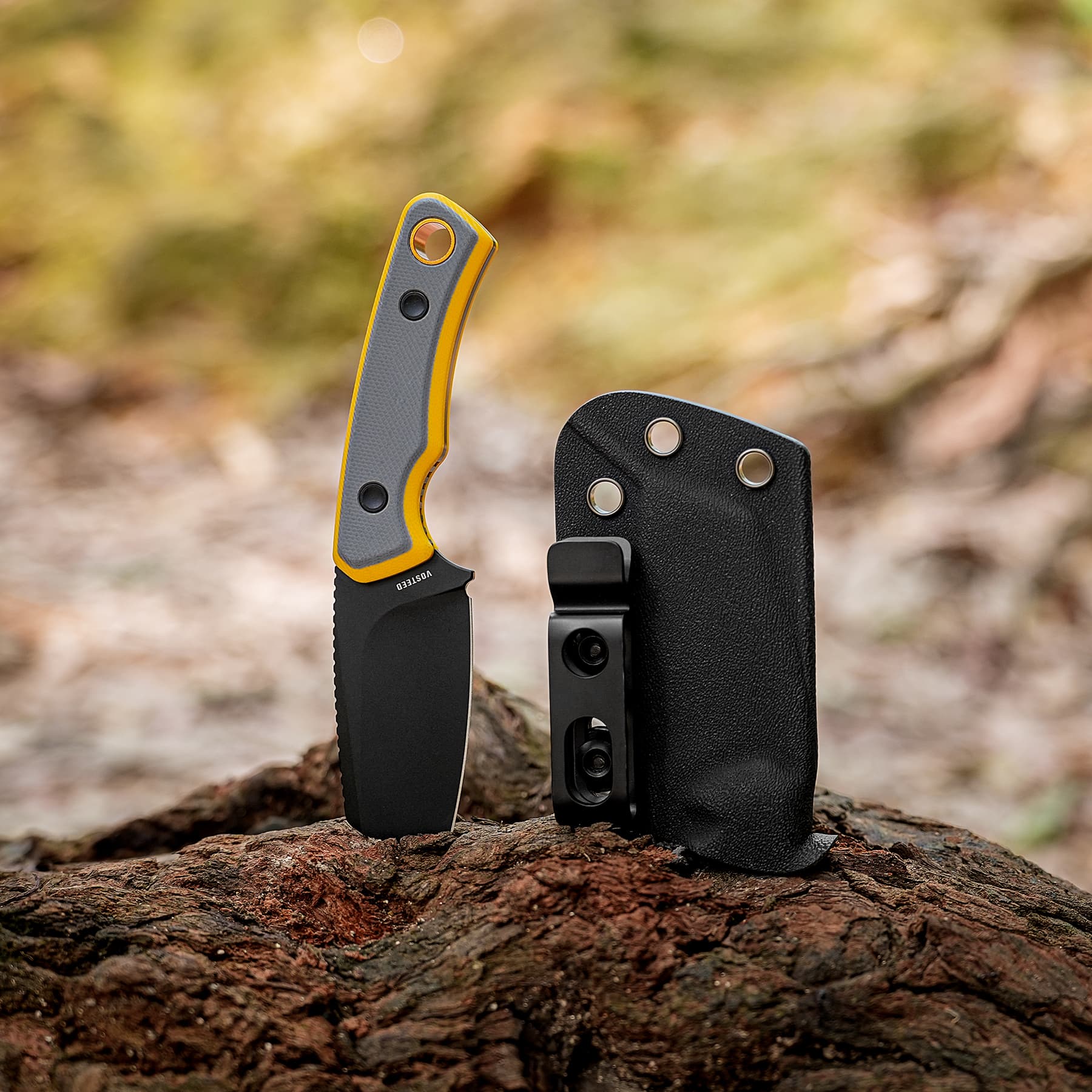 Marmoset  - Fixed Blade Knife -(2.20" AEB-L Blade & G10 Handle) - D0707  - AMAZON & TIKTOK EXCLUSIVE