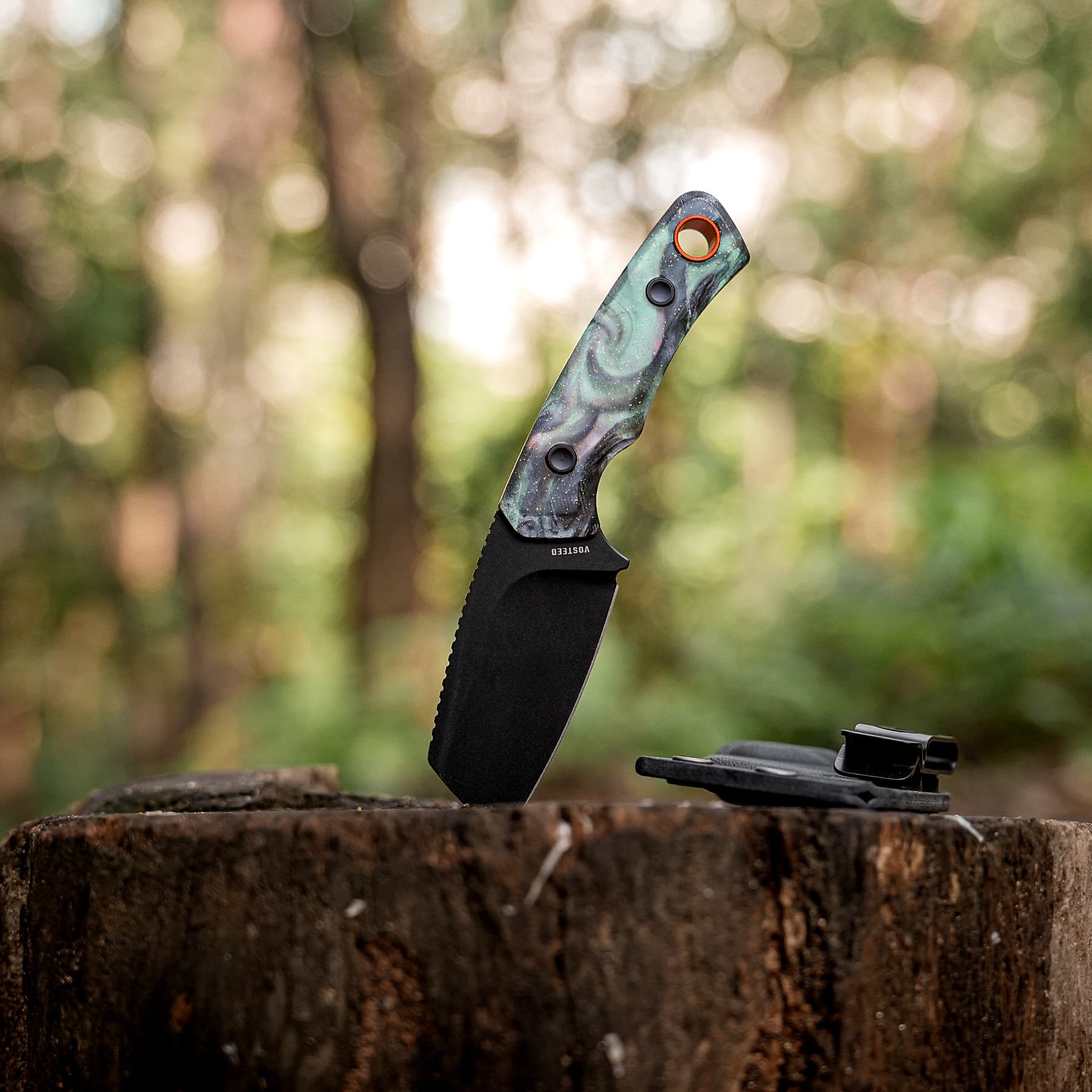 Marmoset - Fixed Blade Knife - (2.20" AEB-L Blade & Resin Handle) - D0708  - AMAZON & TIKTOK EXCLUSIVE