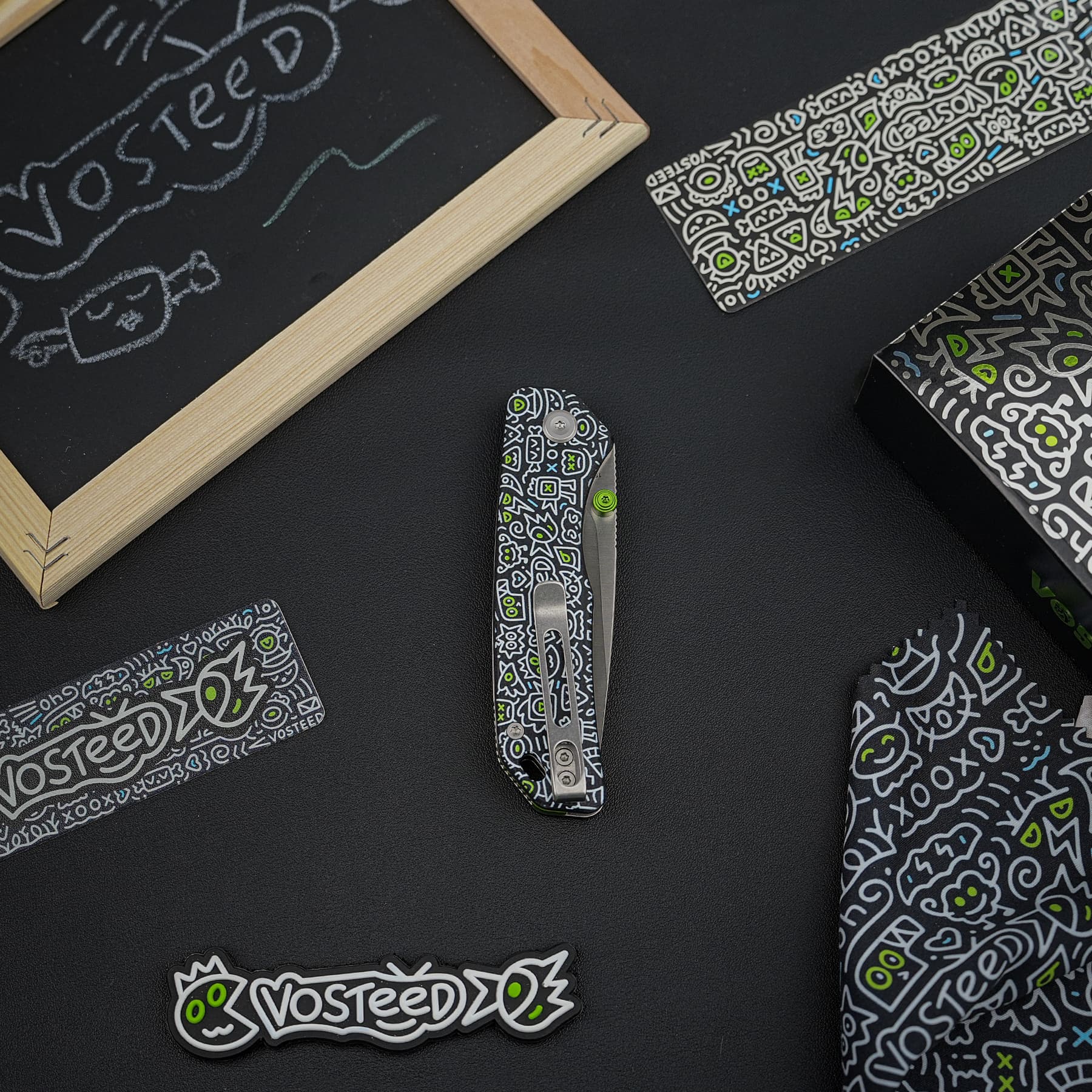 Marten - Top Liner Lock (2.98" 154CM Blade & G10 Handle) - A1616