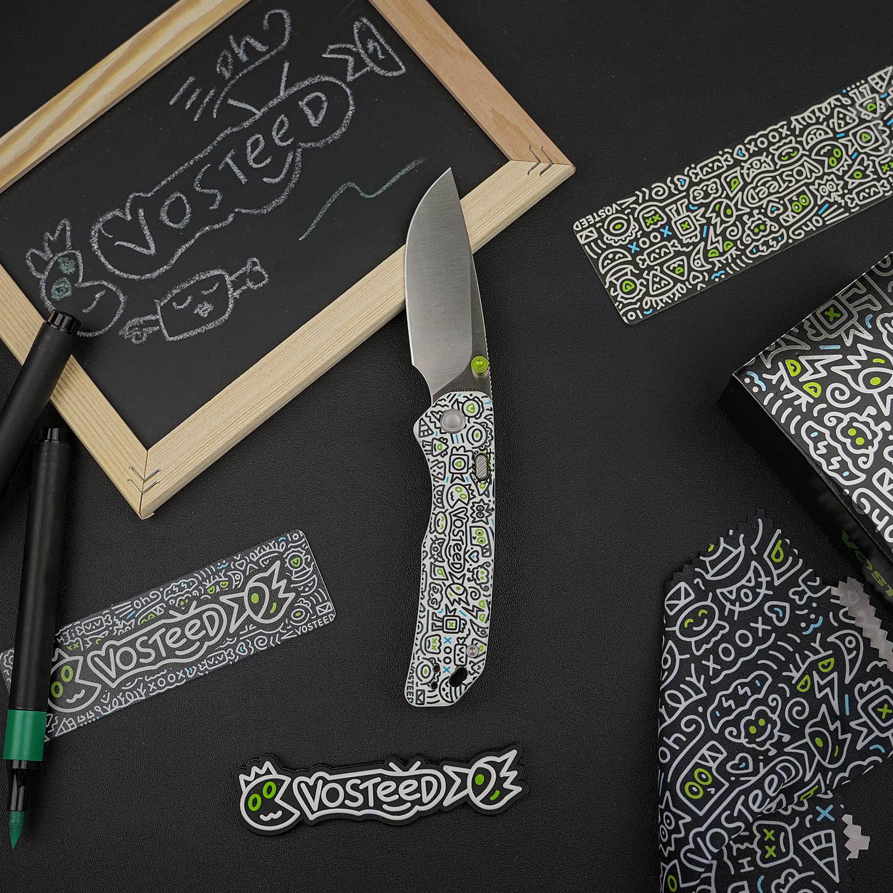 Marten - Top Liner Lock (2.98" 154CM Blade & G10 Handle) - A1617