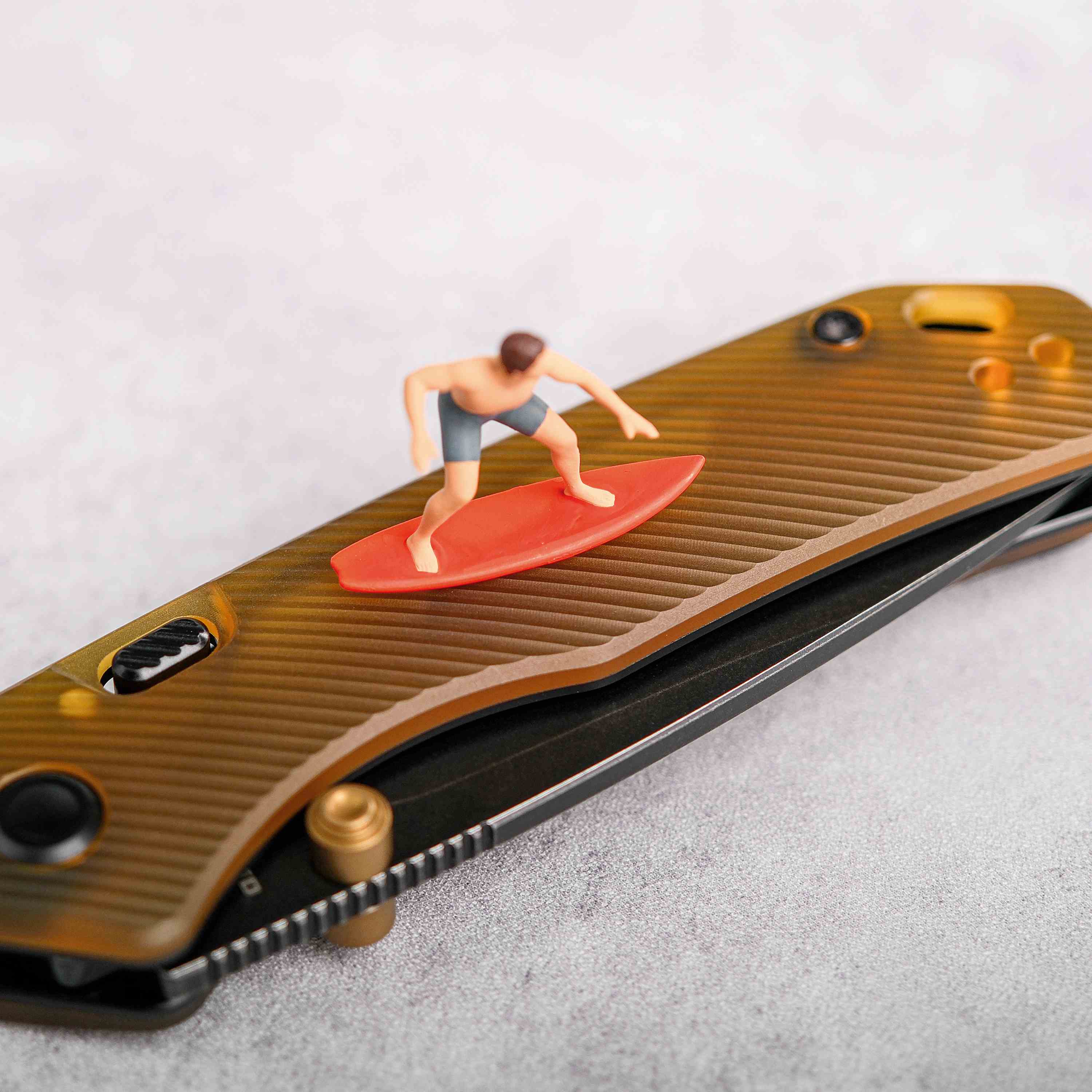 Marten - Top Liner Lock (2.98" 154CM Blade & PEI Handle) - A1607
