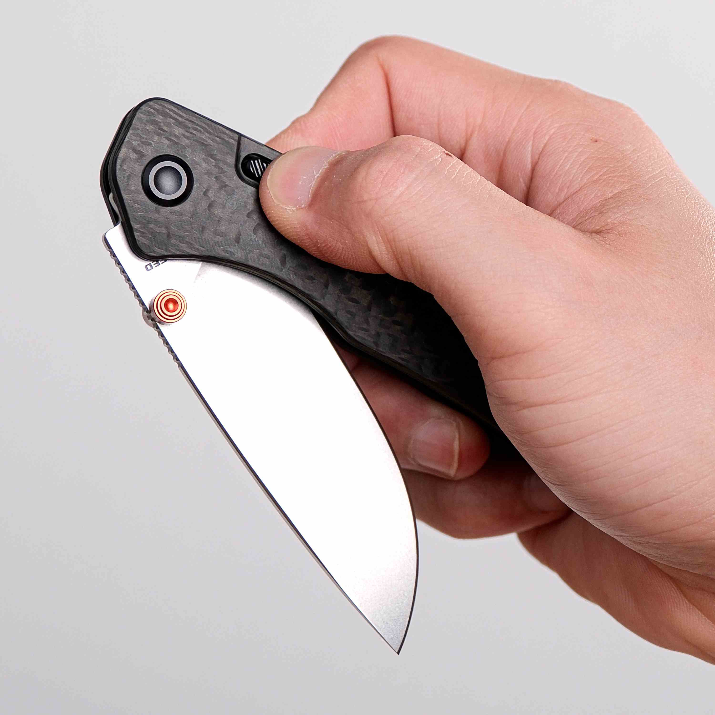 Marten - Top Liner Lock (2.98" 154CM Blade & Carbon Fiber Handle) - A1608