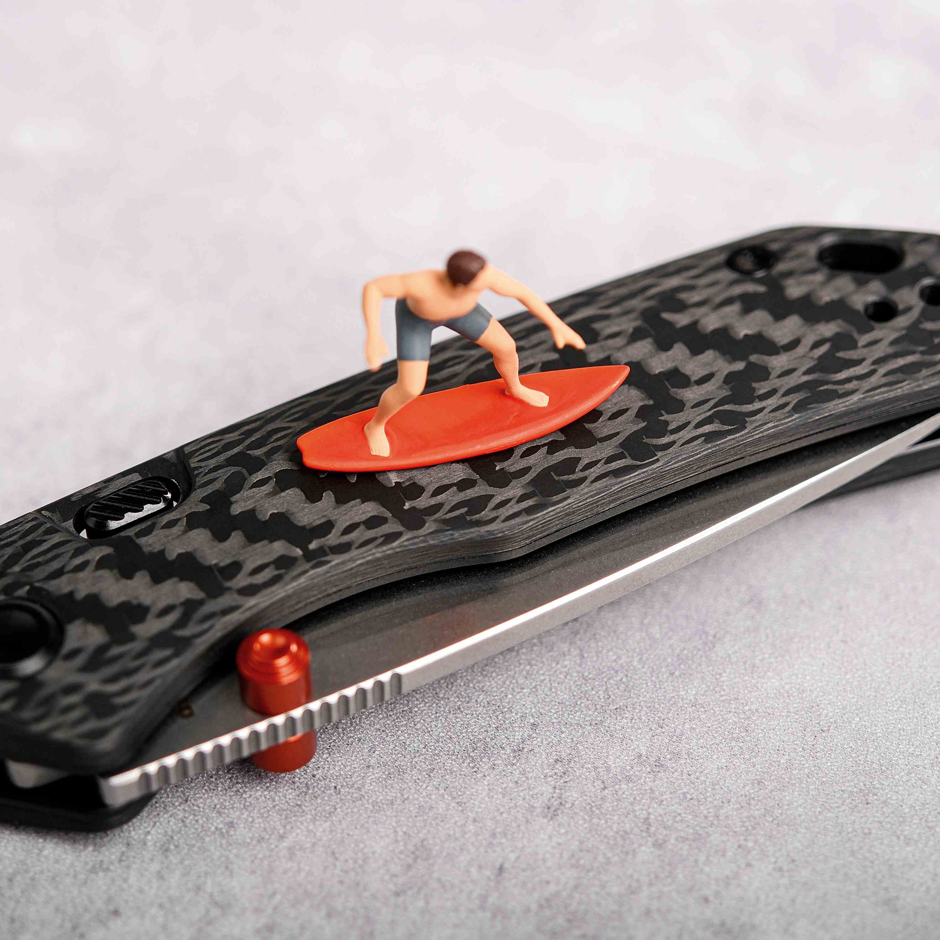 Marten - Top Liner Lock (2.98" 154CM Blade & Carbon Fiber Handle) - A1608