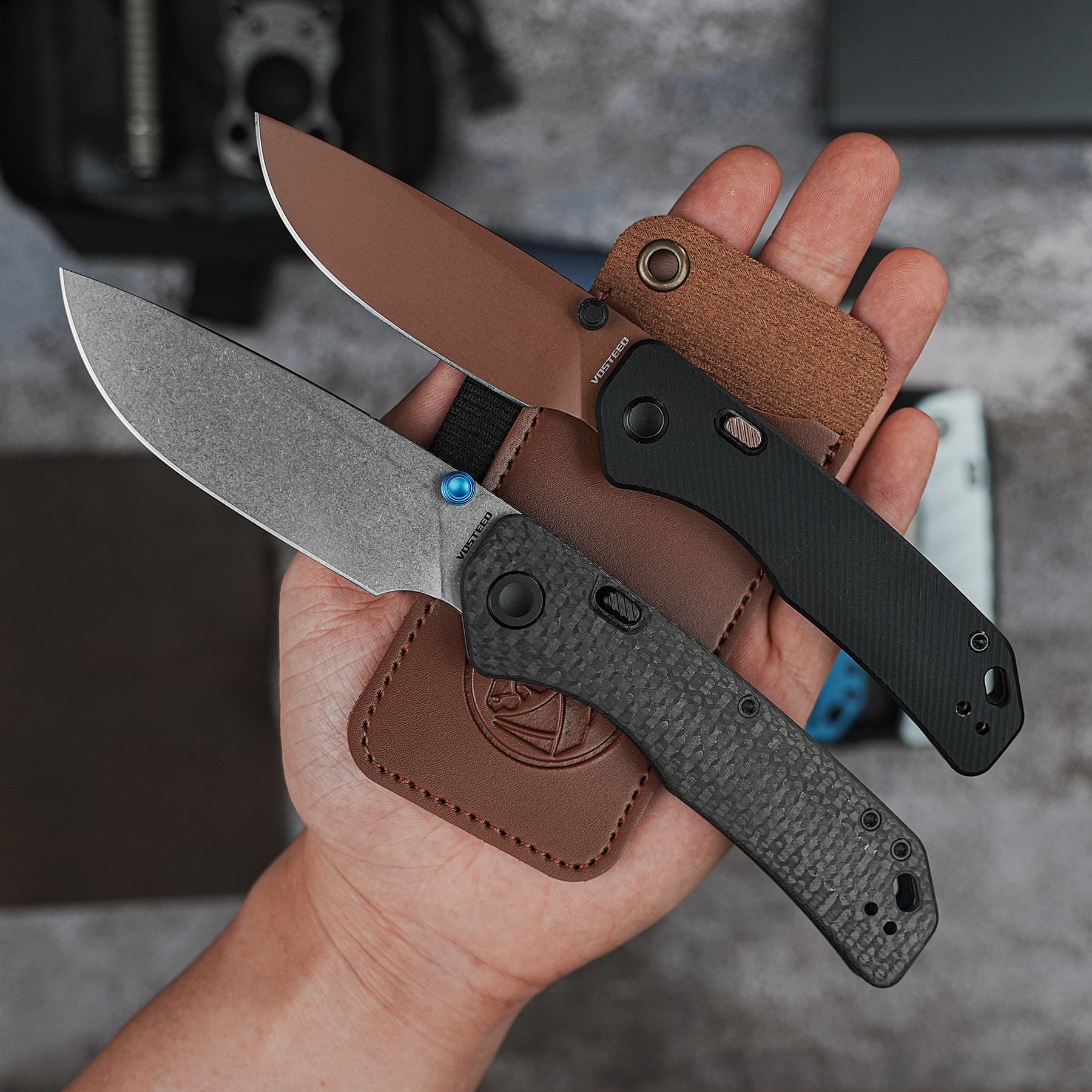 CORTIS MARTIN マーティン Barnes & Noble限定 US Marten 154CM Knife | Premium Lightweight Carbon Fiber